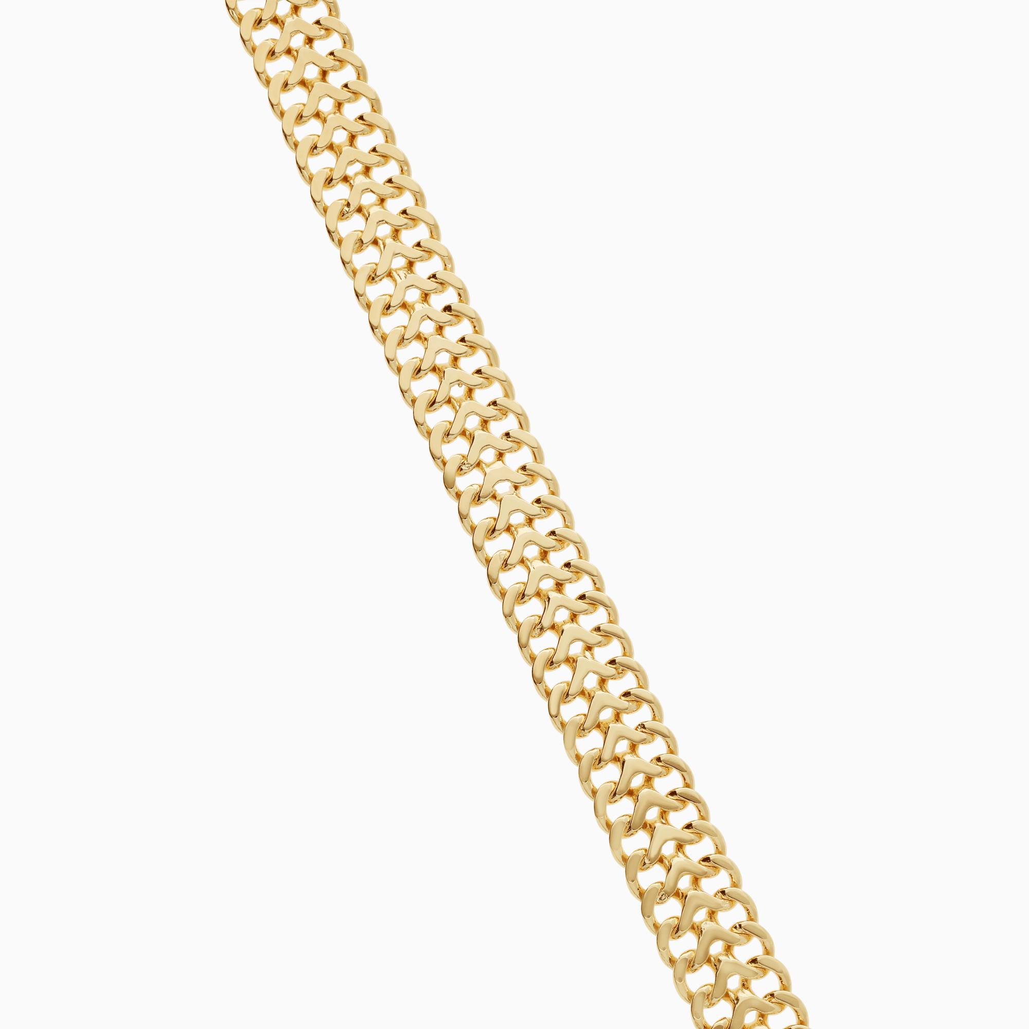 Fishbone bracelet 20.90g 18K gold