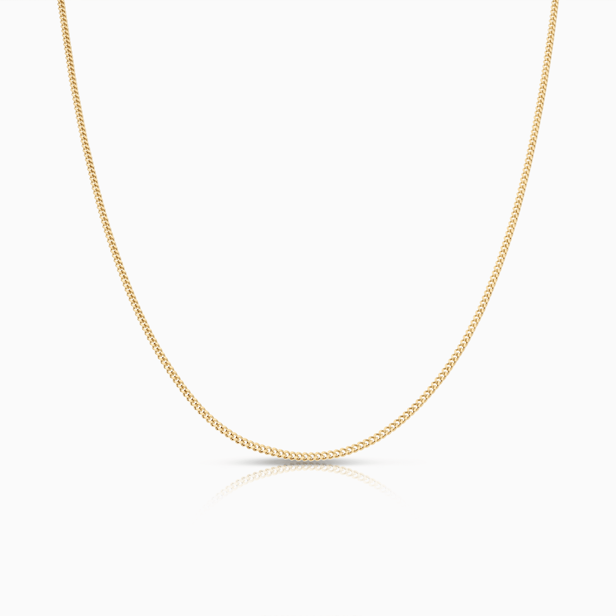 Pansarkedja 39cm 18K guld