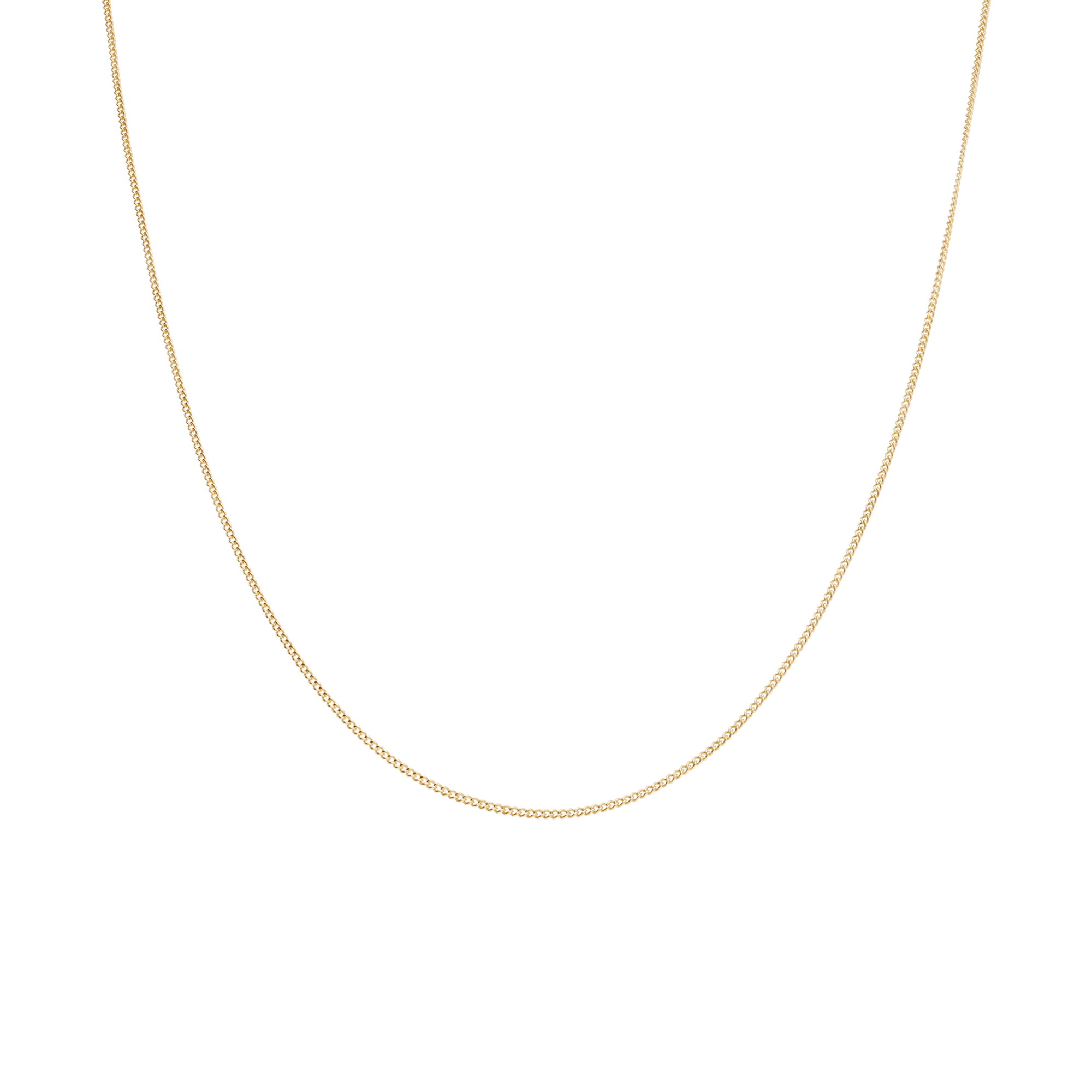 Curb chain 41cm 18K gold
