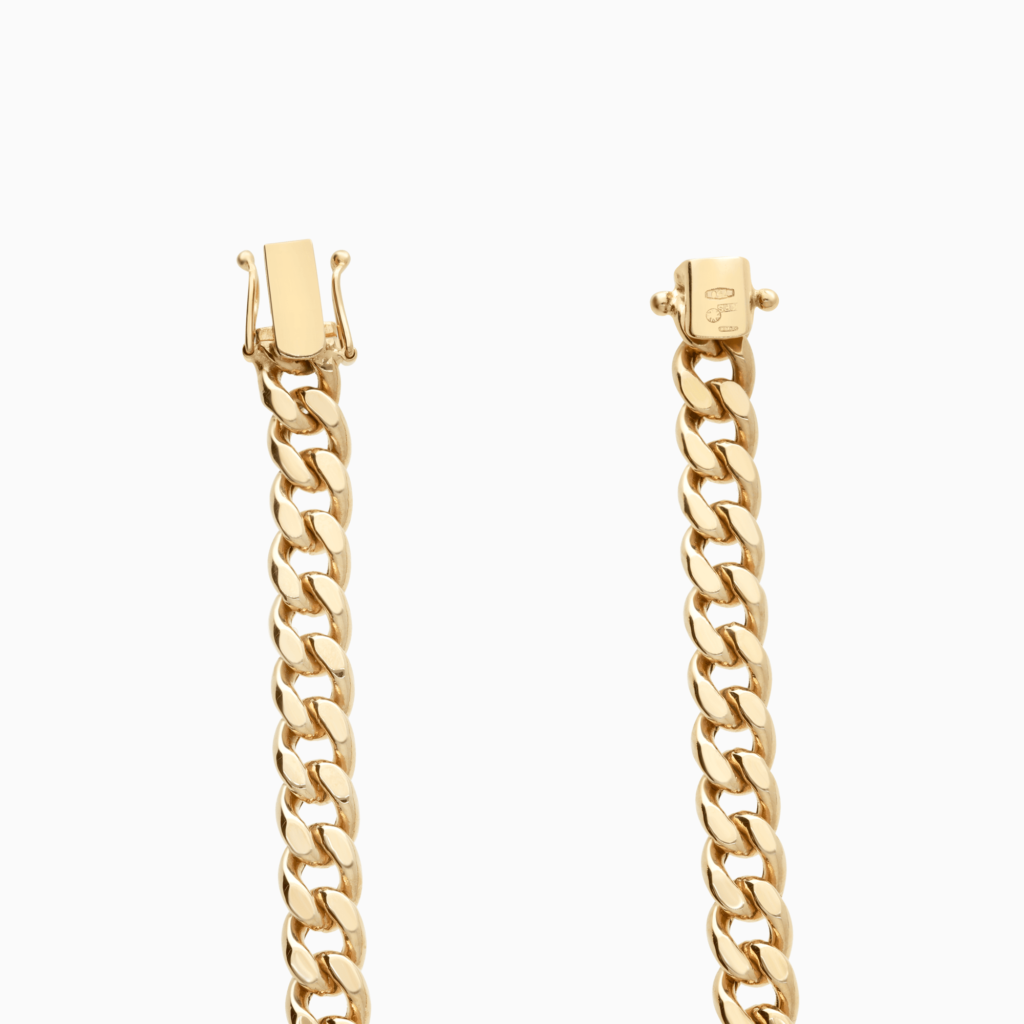 Curb bracelet 17.68g 18K gold