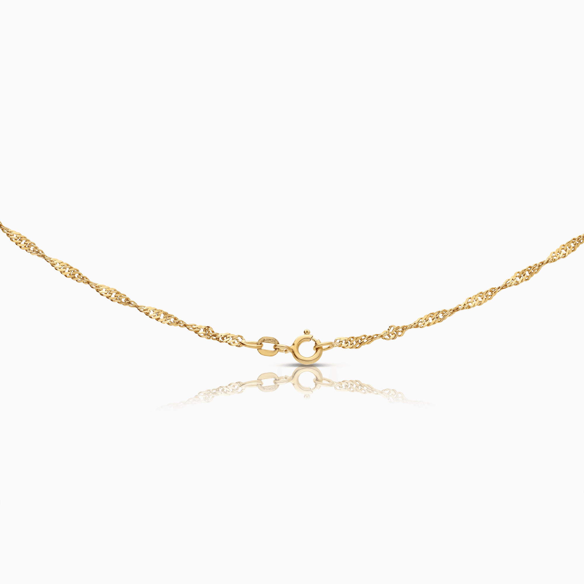 Singapore Necklace 4.64g 18K Gold