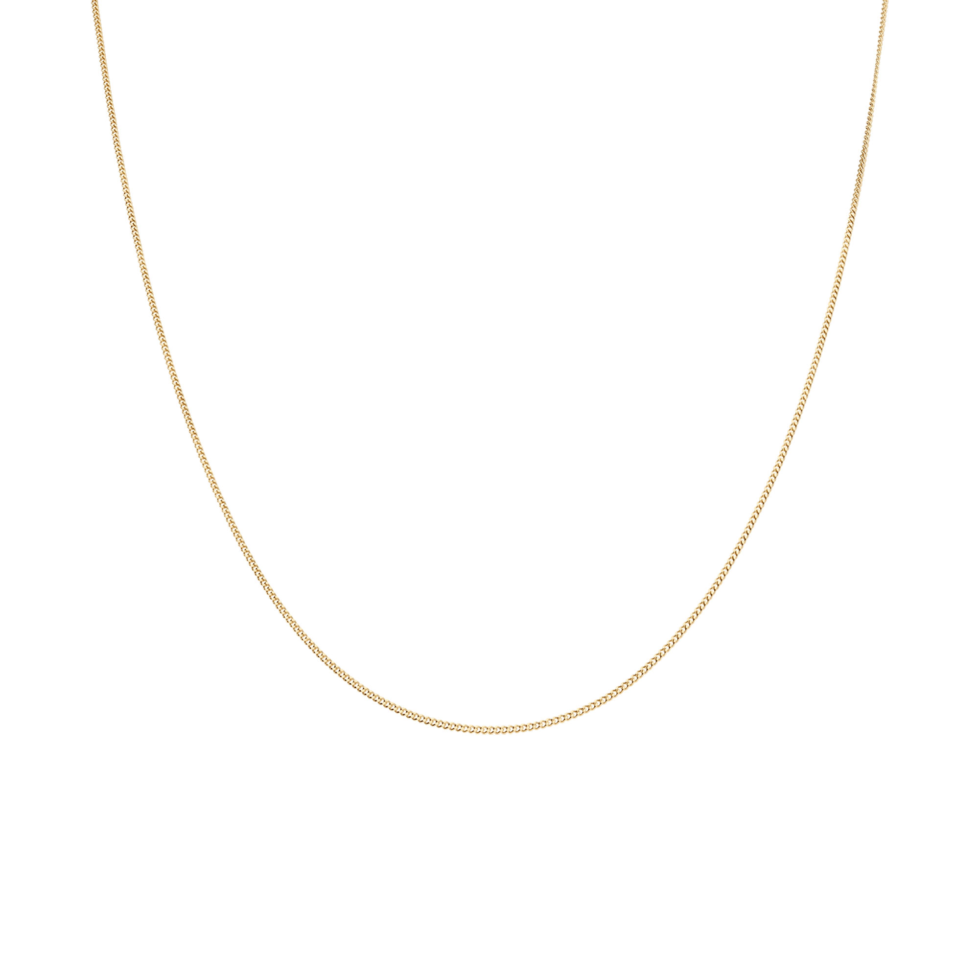 Curb chain 42cm 18K gold
