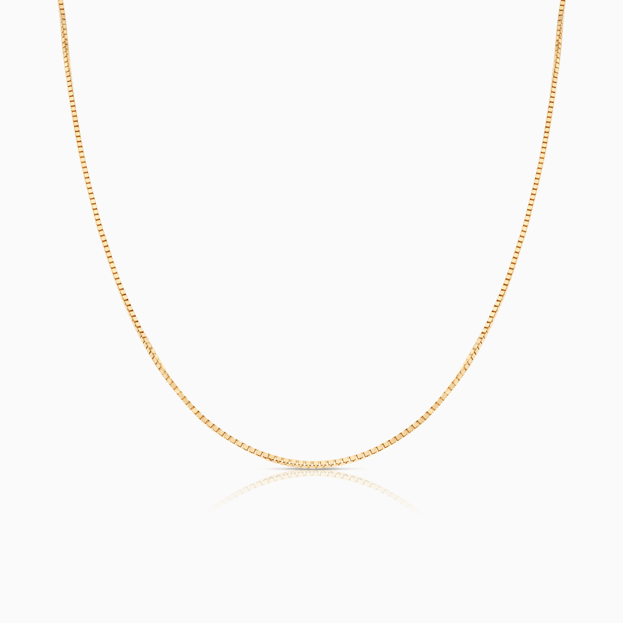 Venetian chain 45cm 18K gold