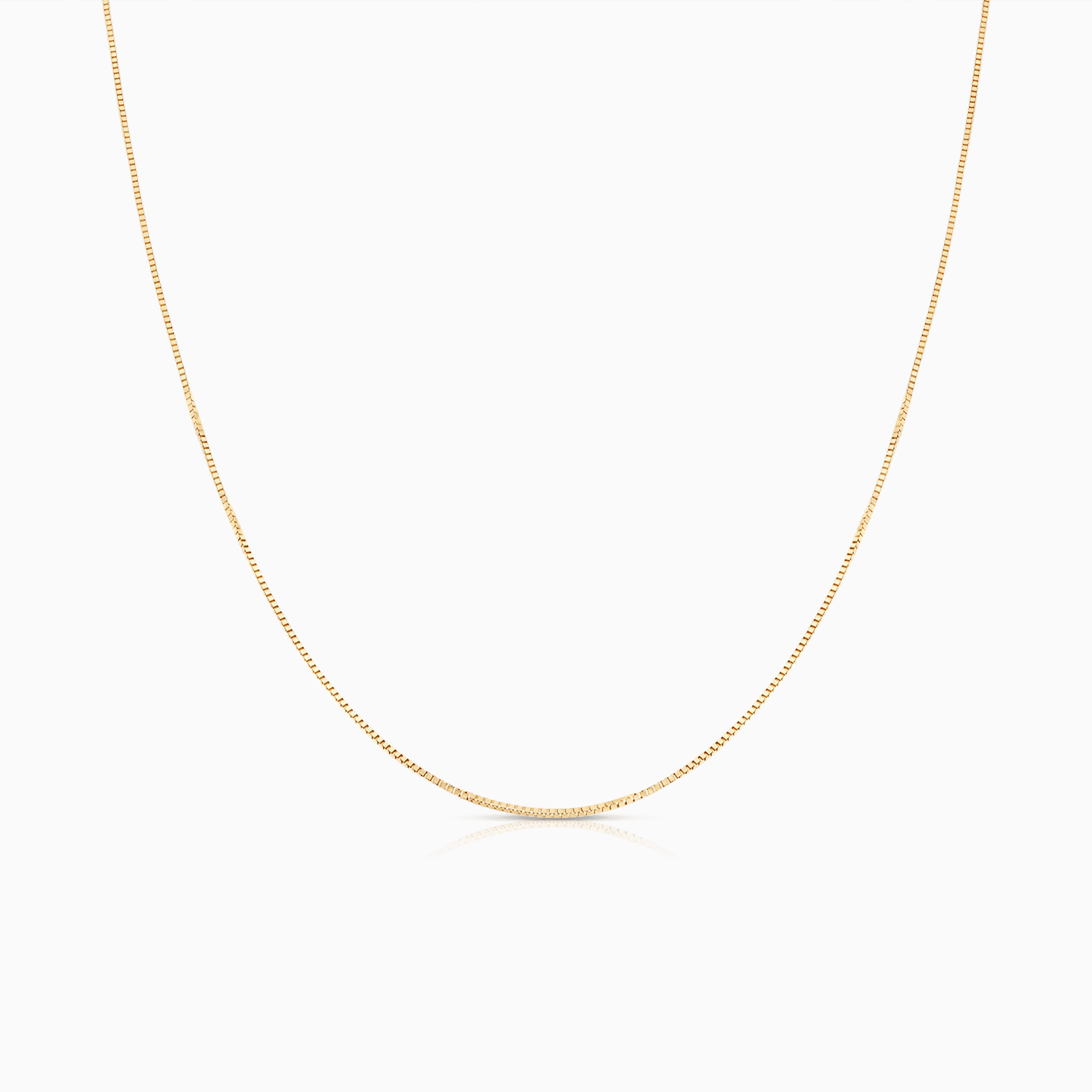 Box Chain 36.5cm 18K gold