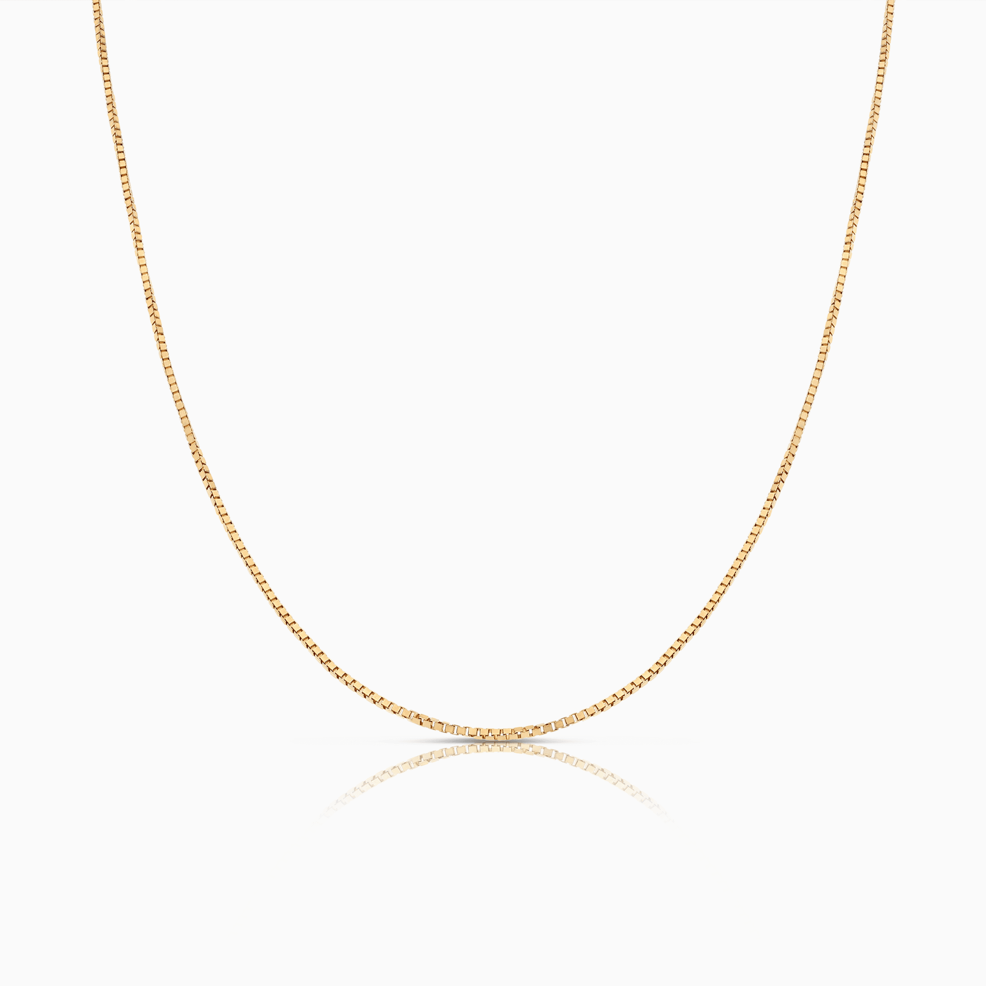 Venetian chain 45cm 18K gold