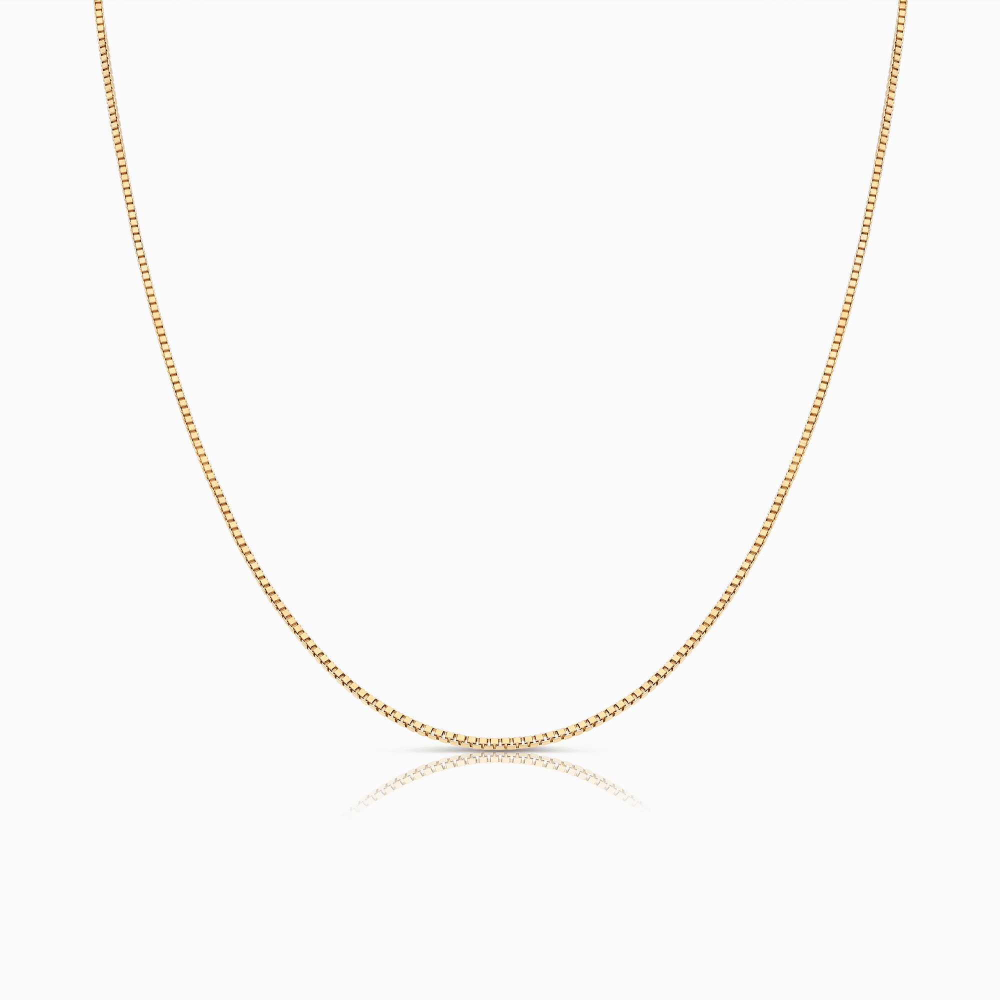Box Chain 51cm 18K gold