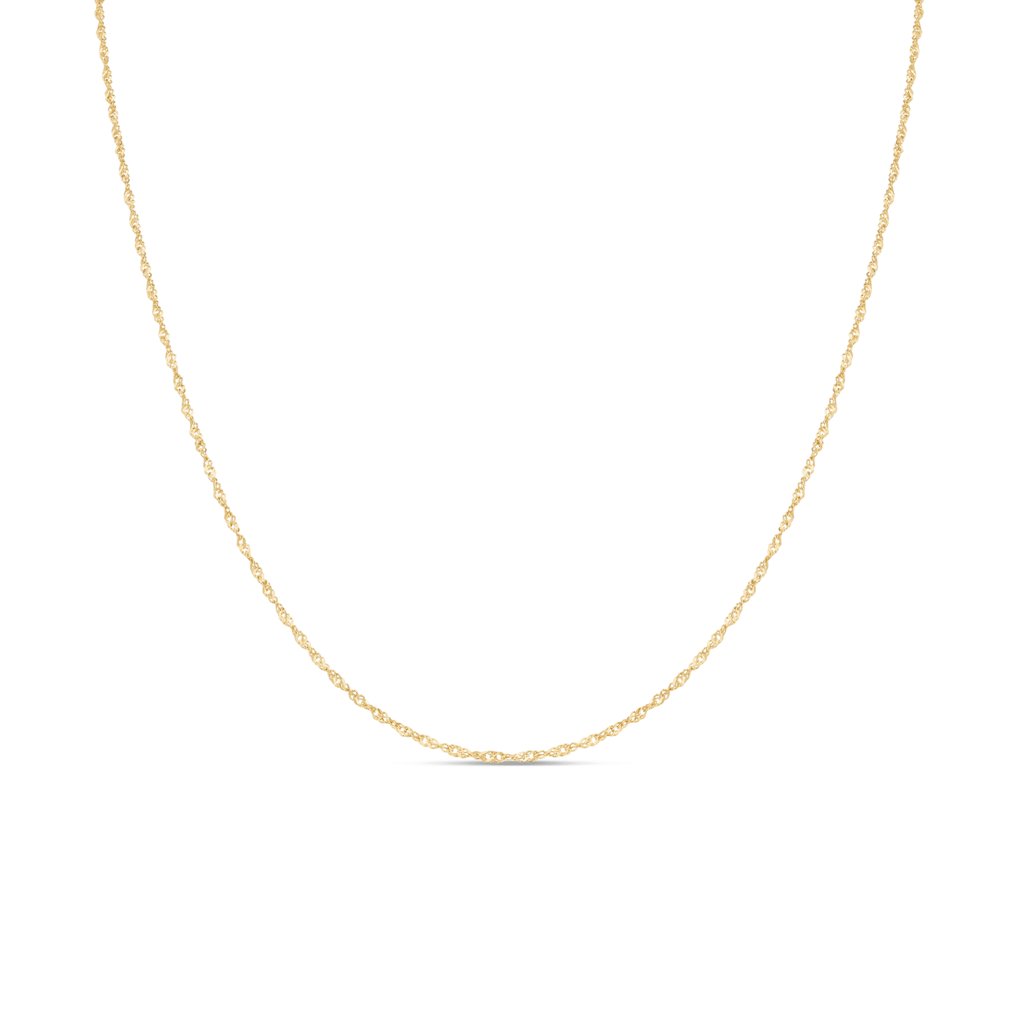Singapore chain 41cm 18K gold