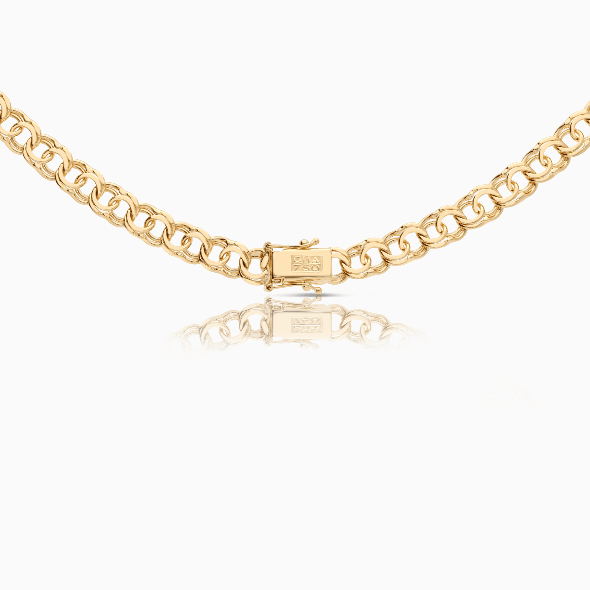 Bismarck halsband 50,85g 18K guld