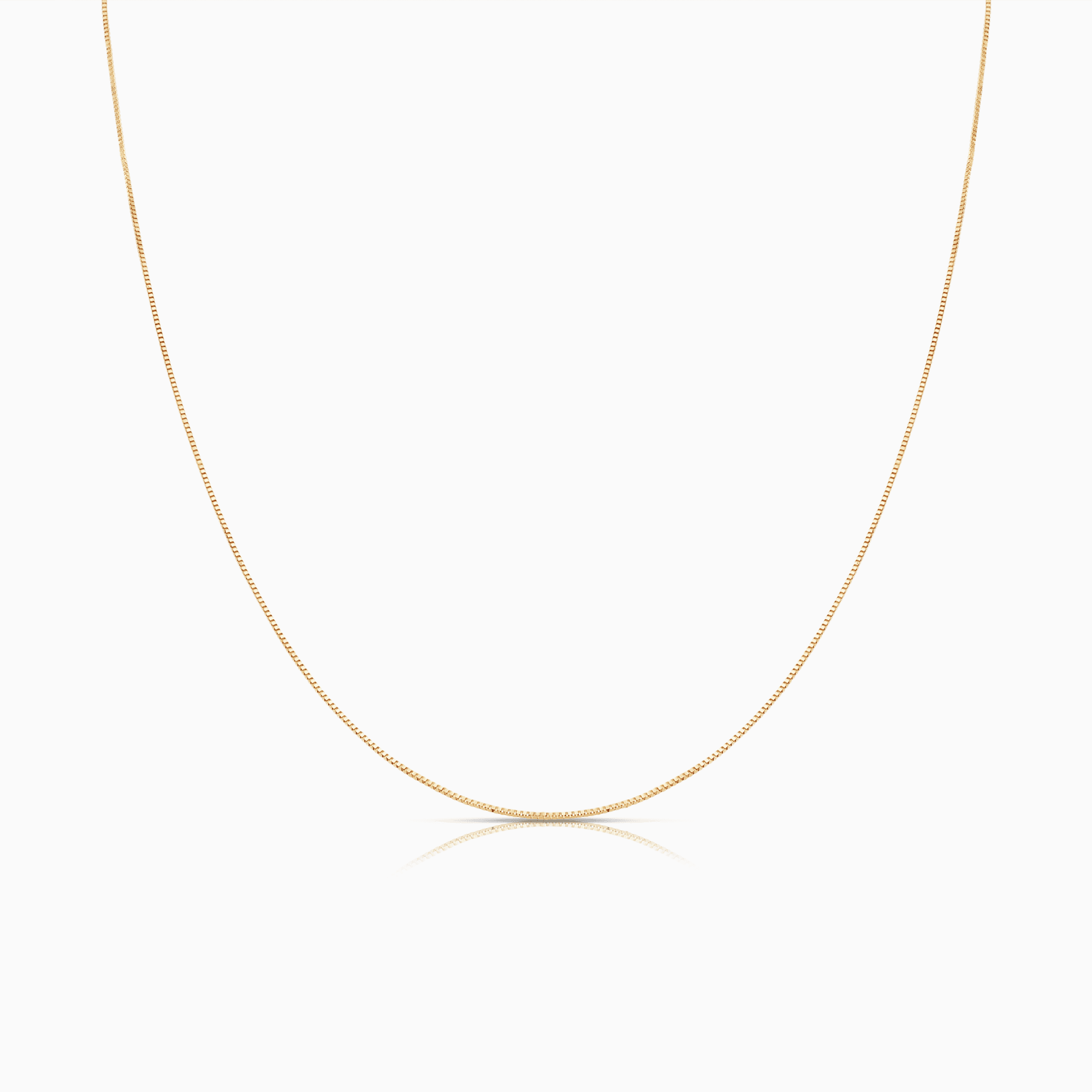 Box Chain 42cm 18K gold