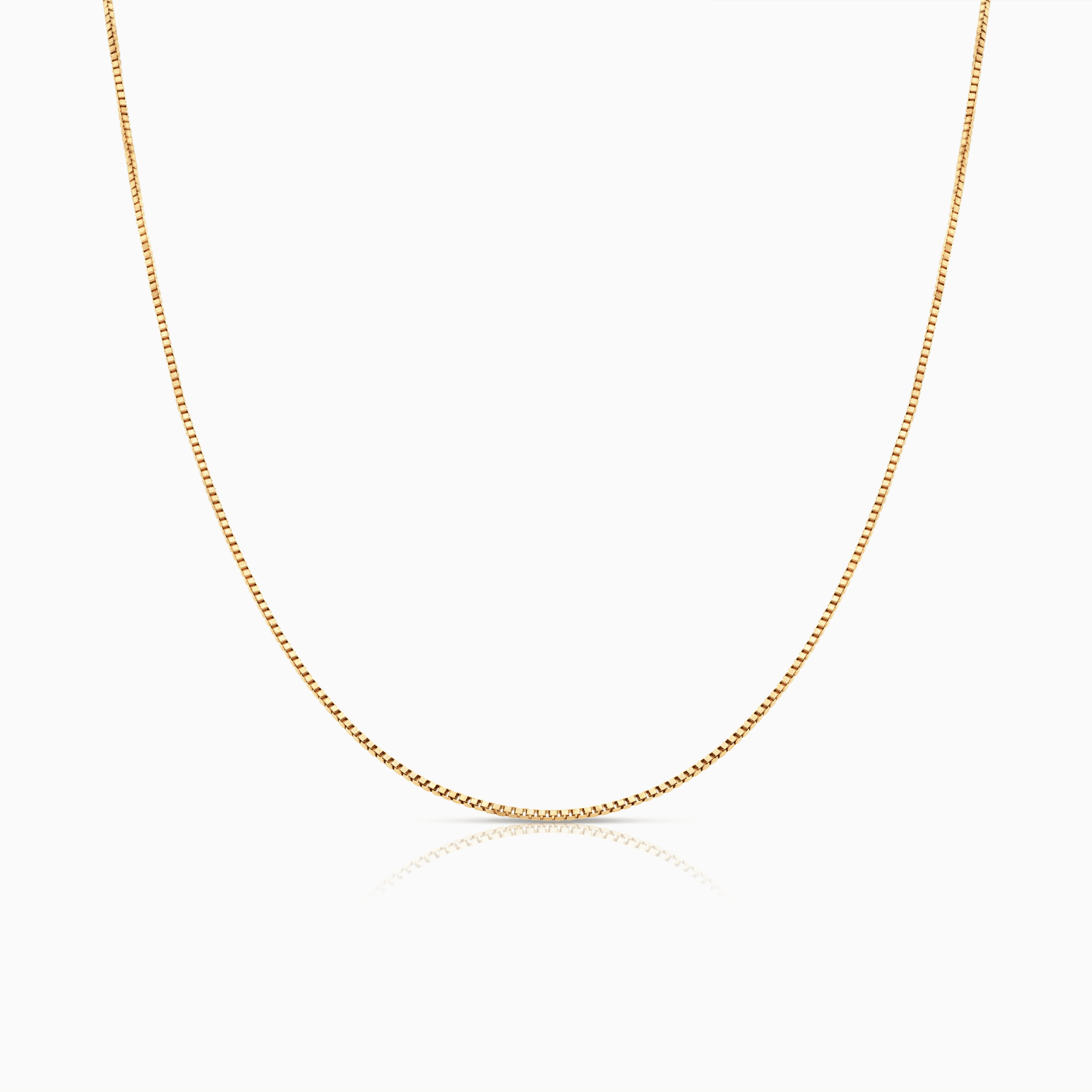 Venetian Chain 38.5cm 18K Gold