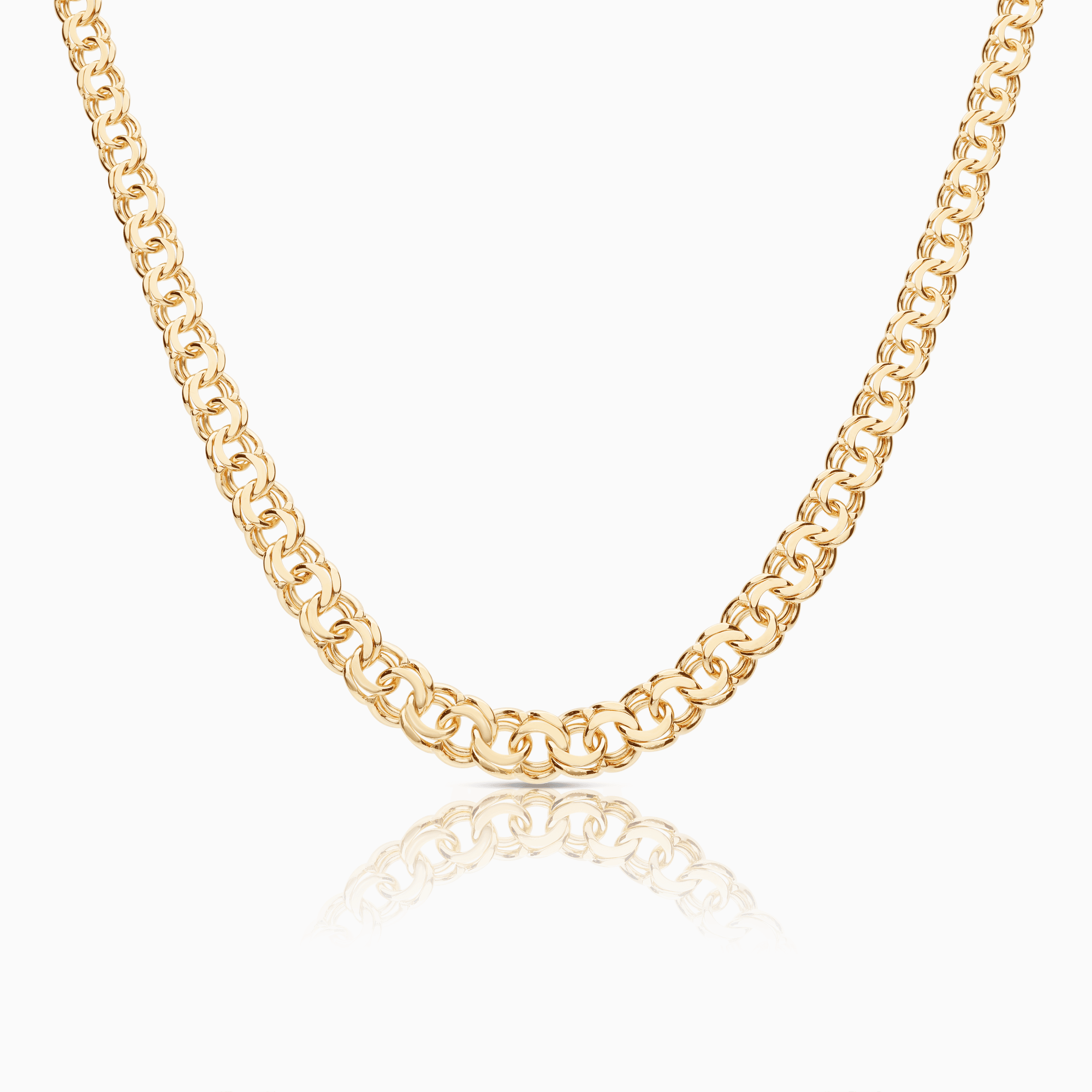 Bismarck necklace 31.05g 18K gold