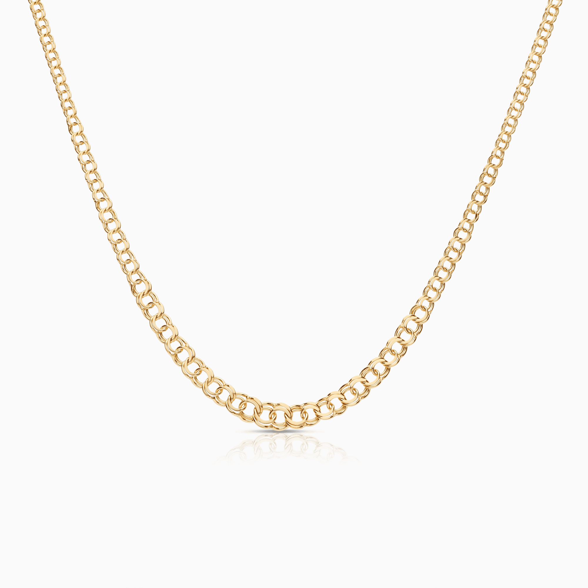 Bismarck necklace 8.60g 18K gold
