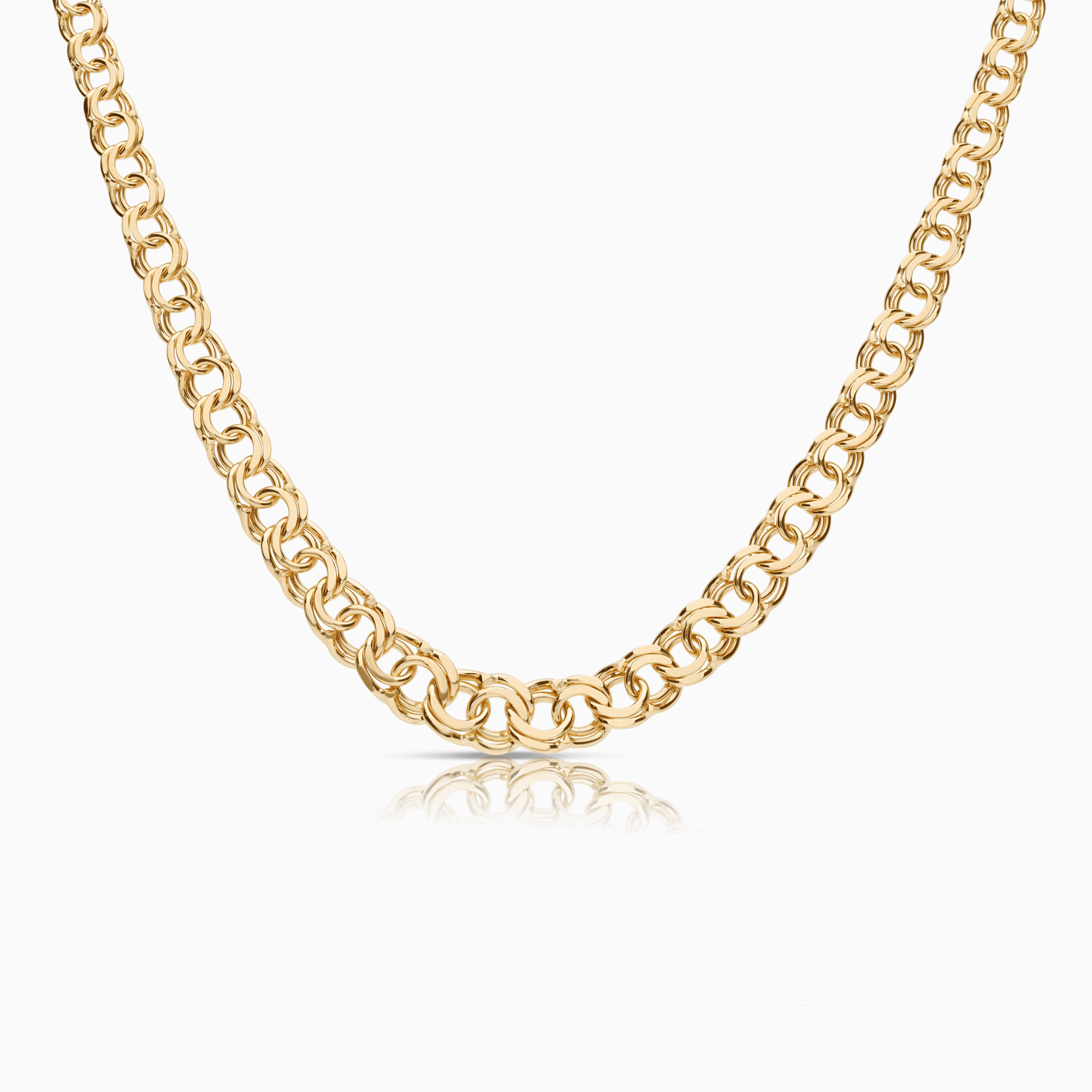 Bismarck necklace 31.18g 18K gold