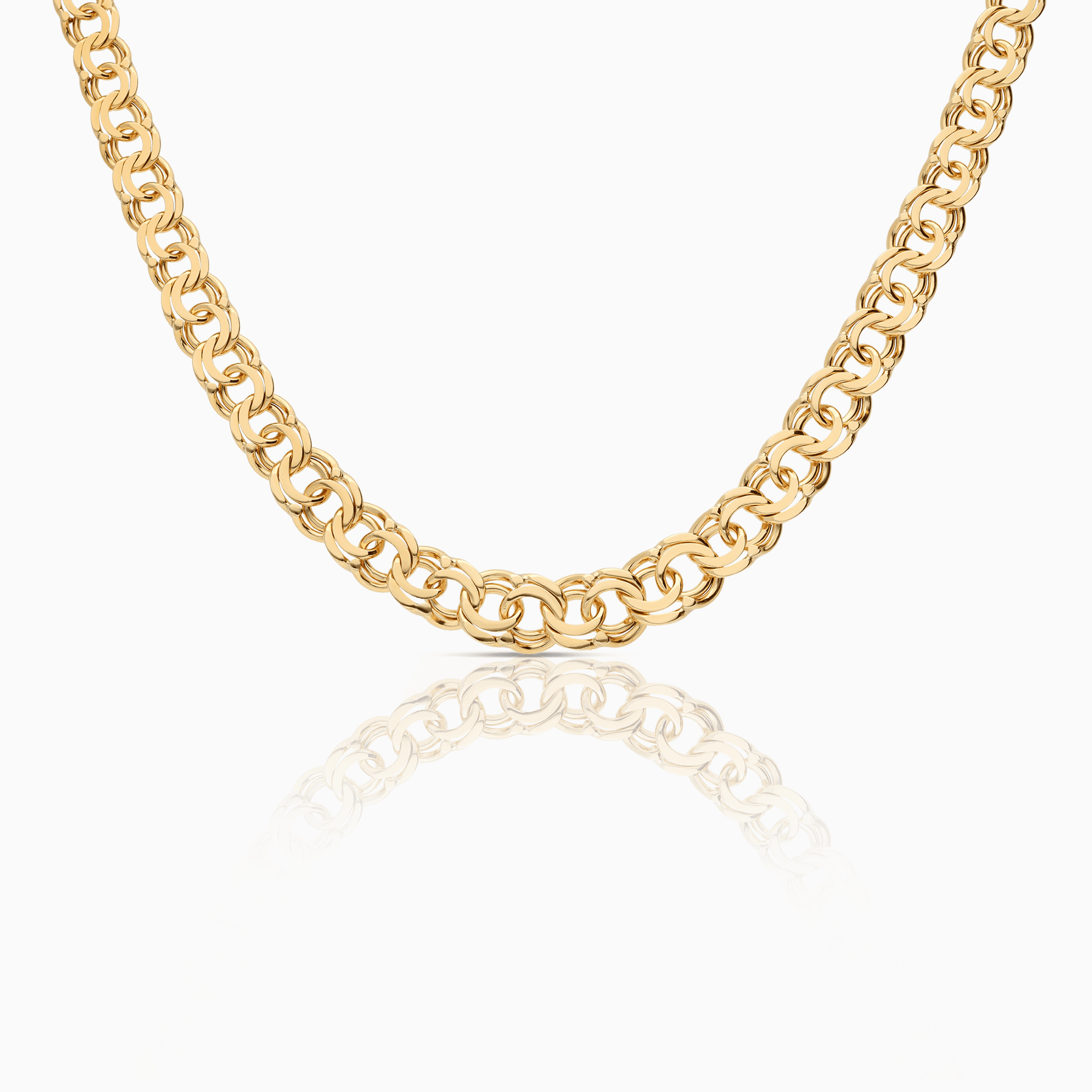 Bismarck chain 32.45g 18K gold