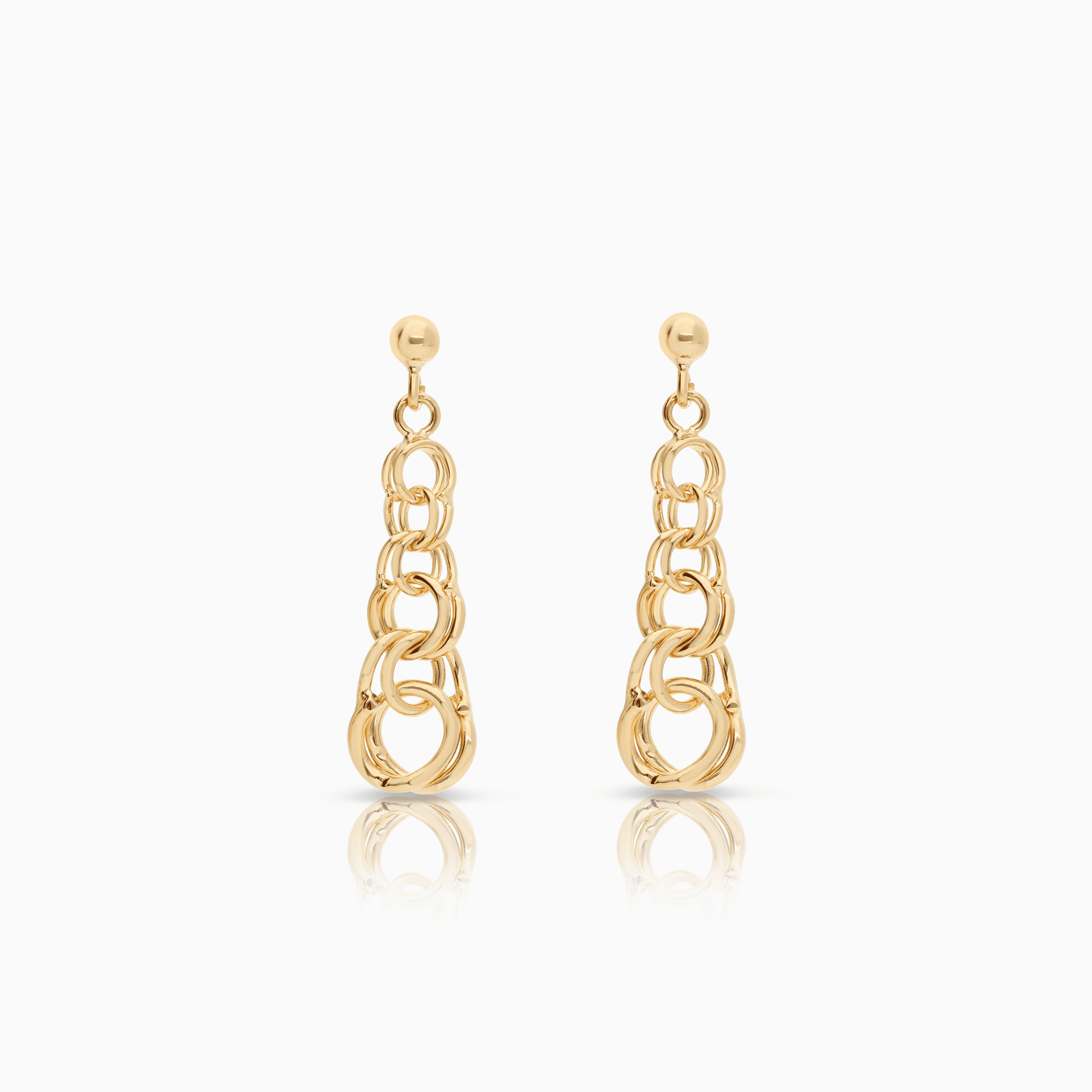 Bismarck earrings 2.96g 18K gold