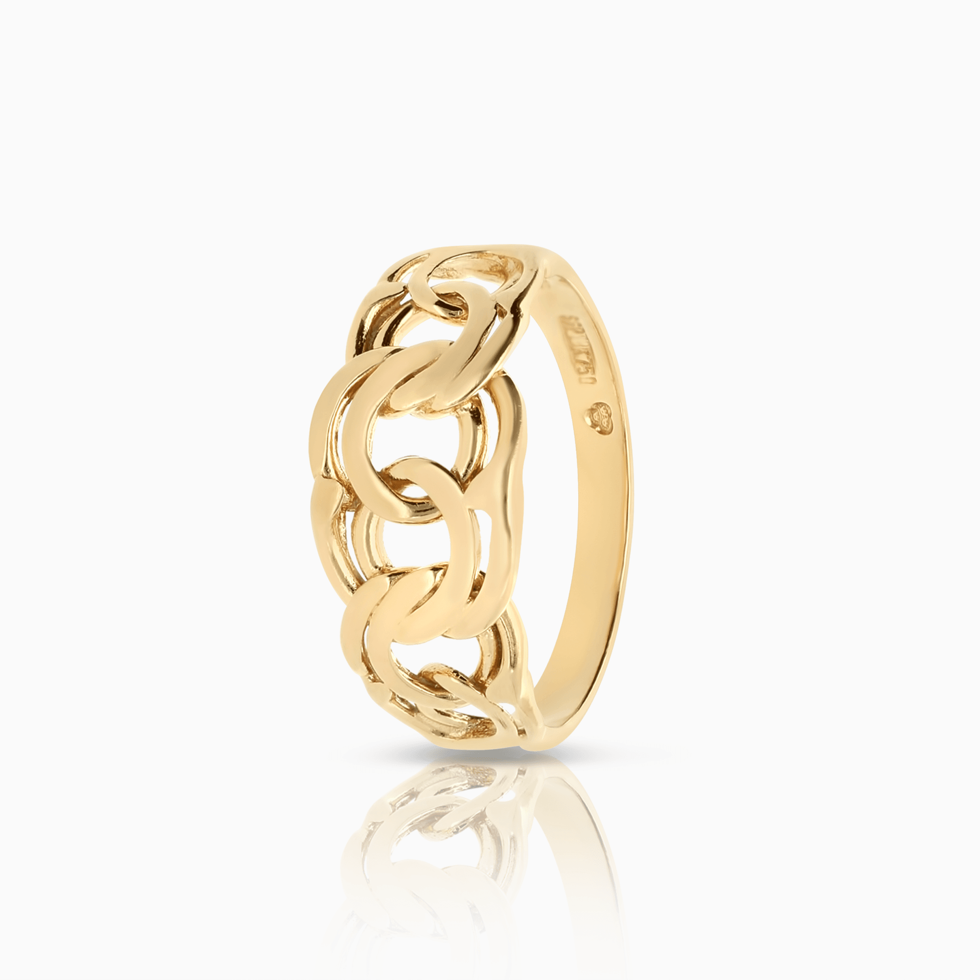 Bismarck ring 2.30g 18K gold