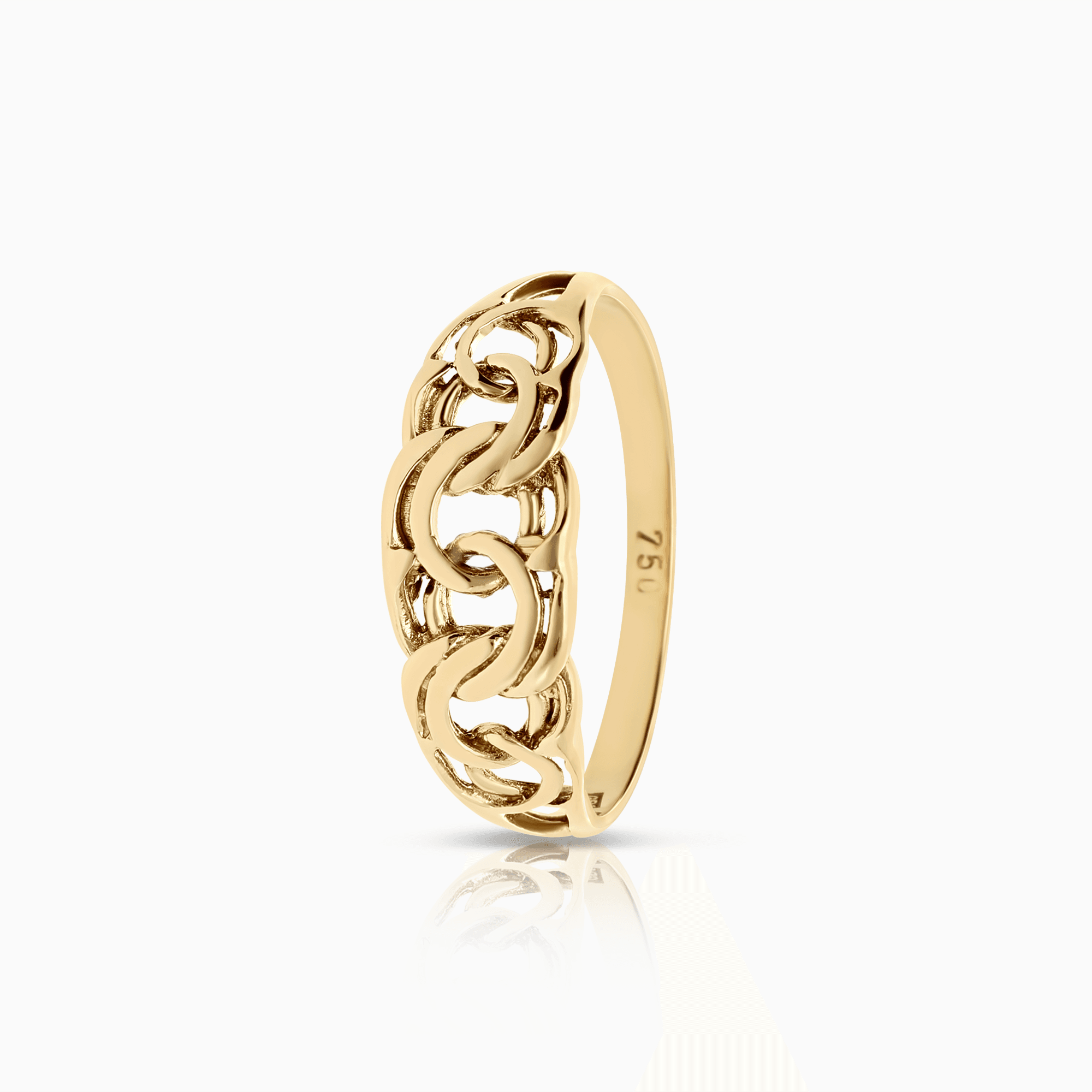 Bismarck ring 1.78g 18K gold