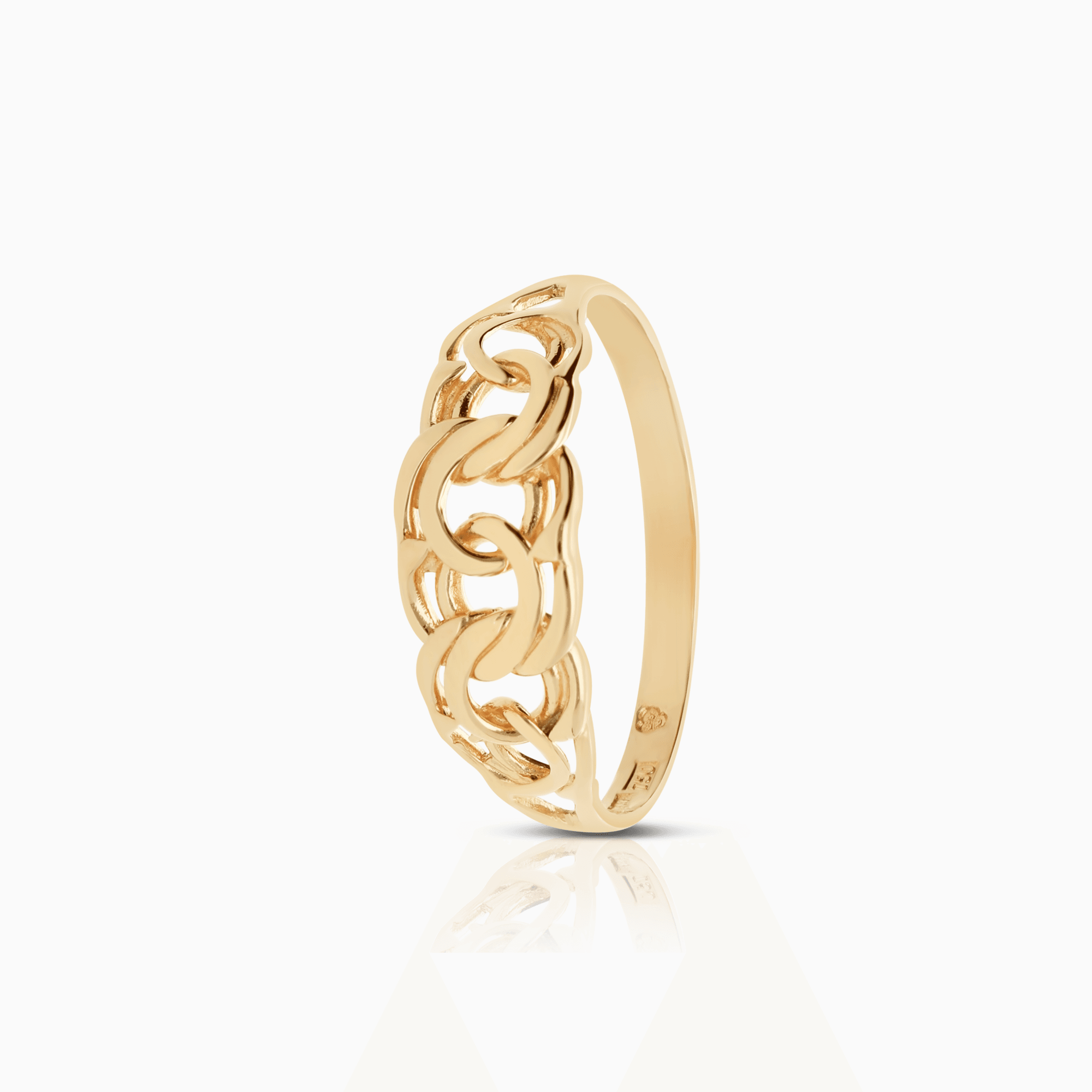 Bismarck ring 1,95g 18K guld