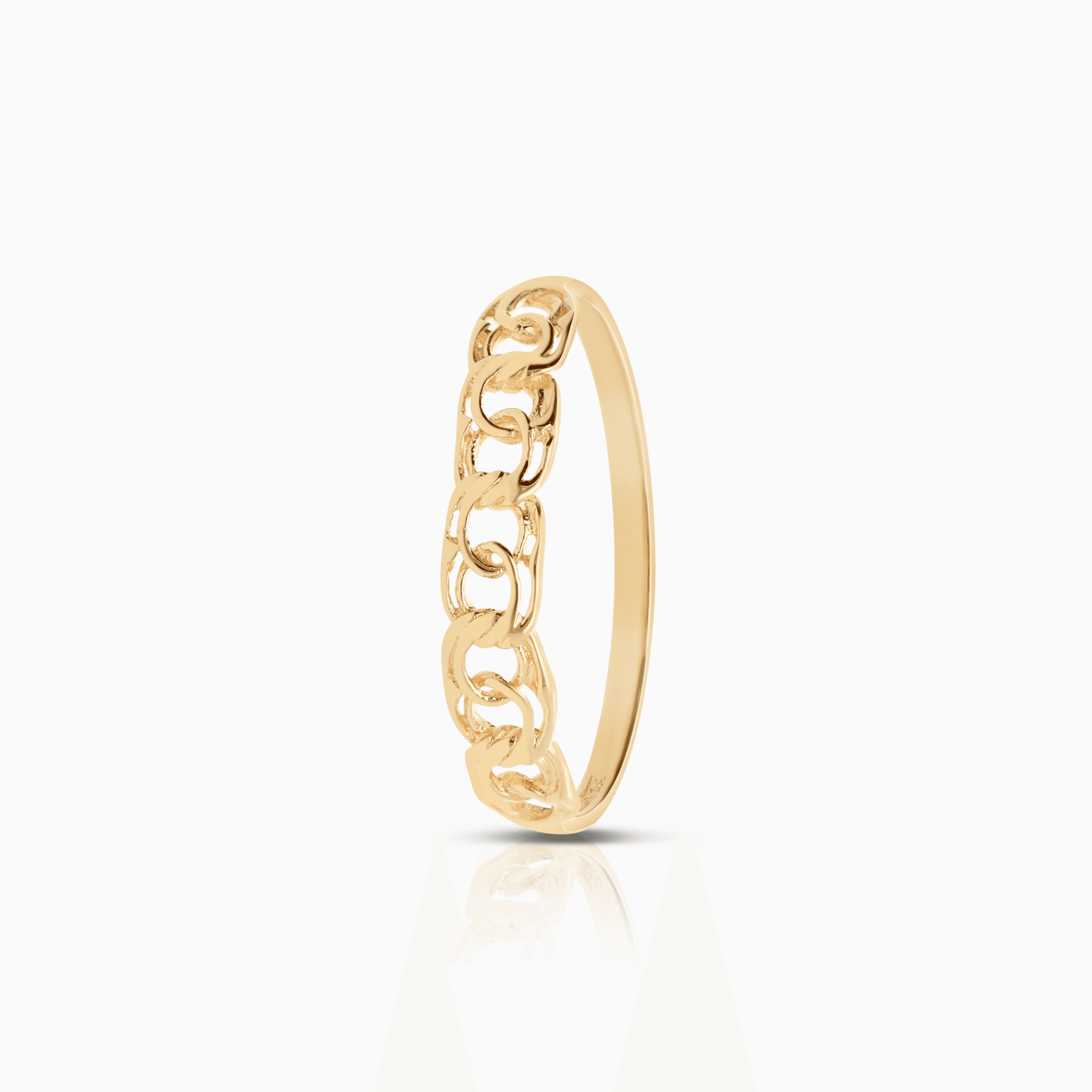 Bismarck ring 0.76g 18K gold