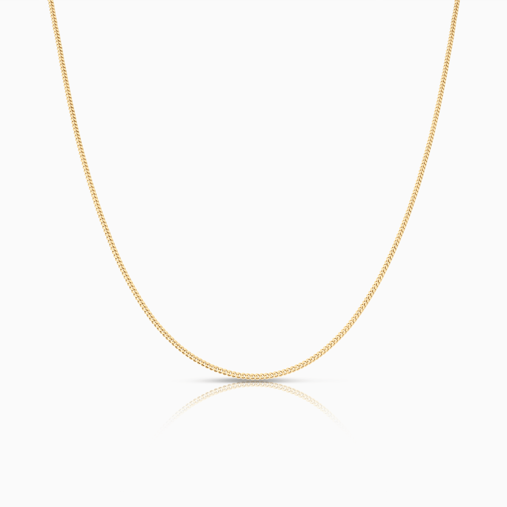 Pansarkedja 36cm 18K guld