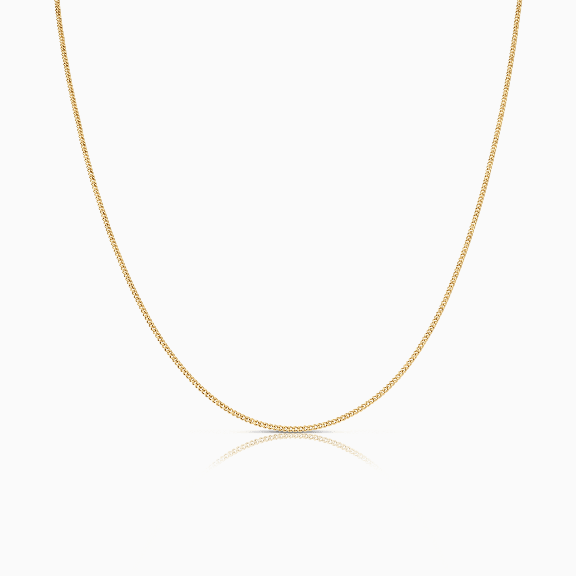 Pansarlänk 38cm 18K guld