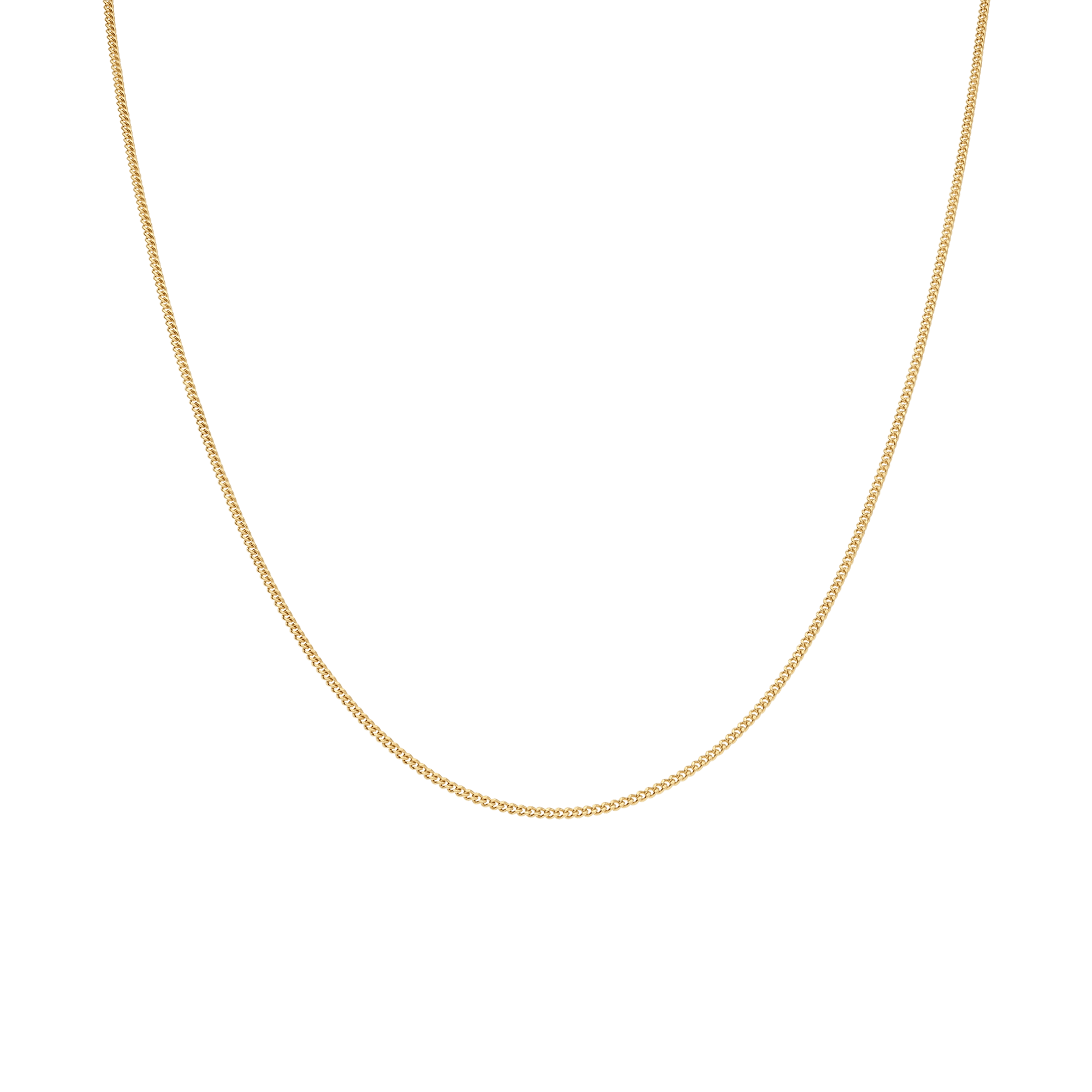Pansarlänk 38cm 18K guld