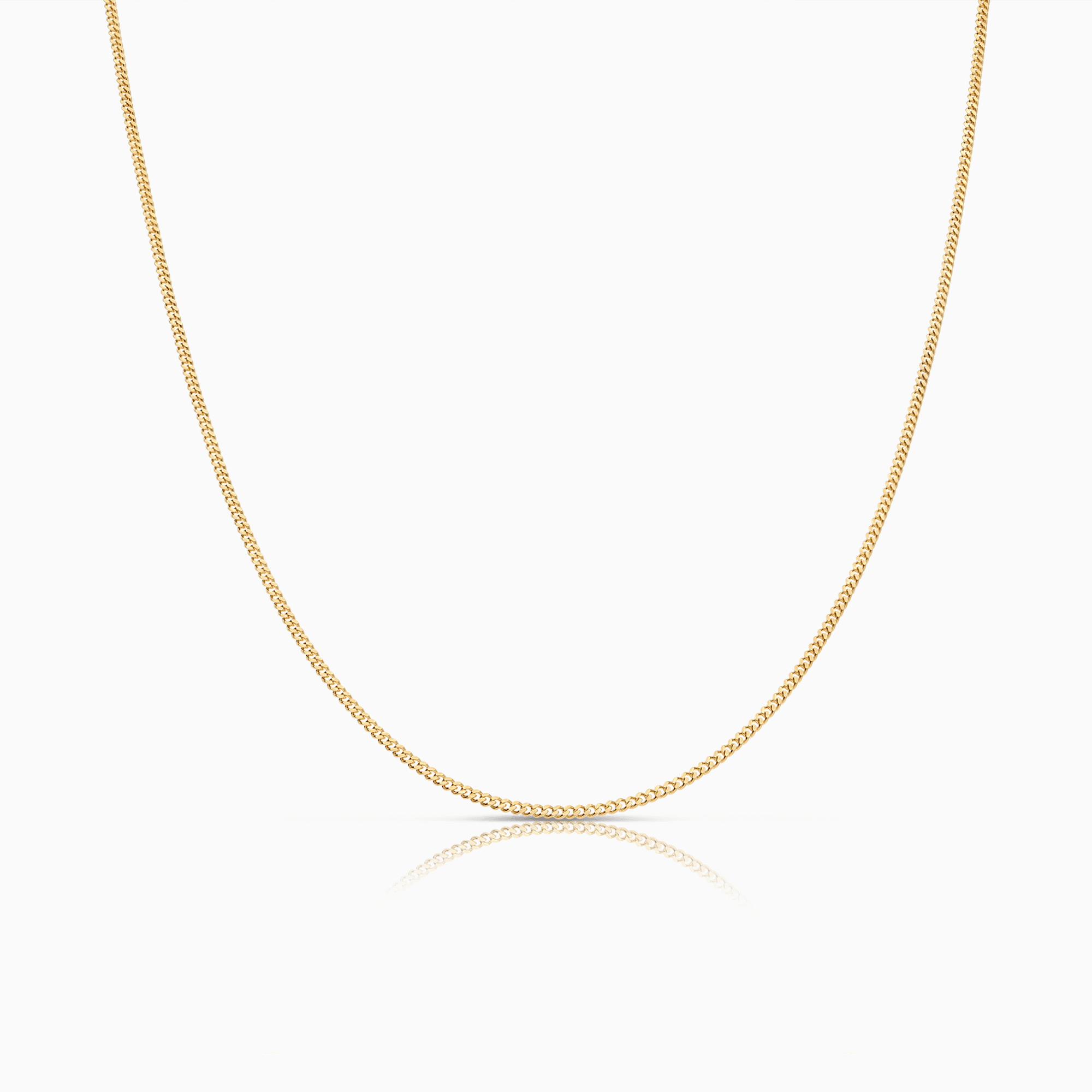 Pansarlänk 50,5cm 18K guld