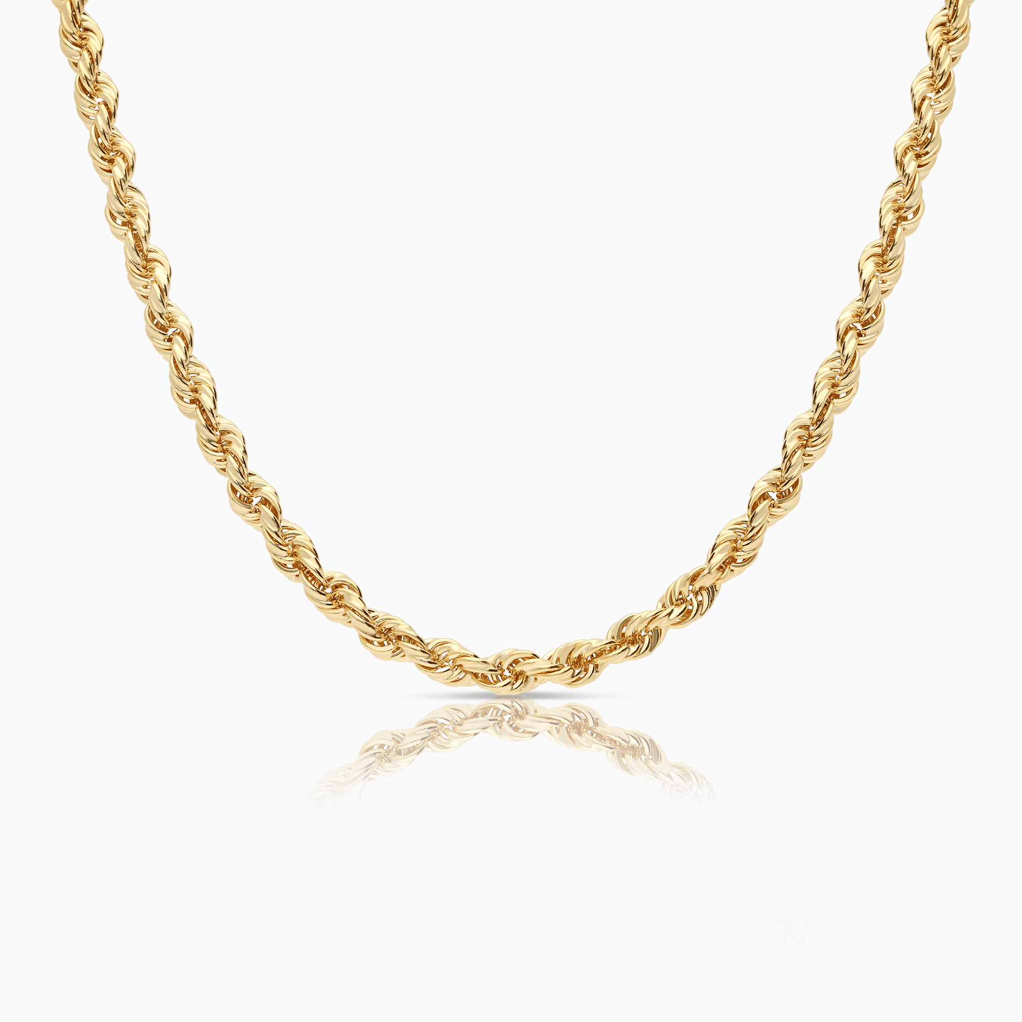 Rope necklace 53.0g 18K gold