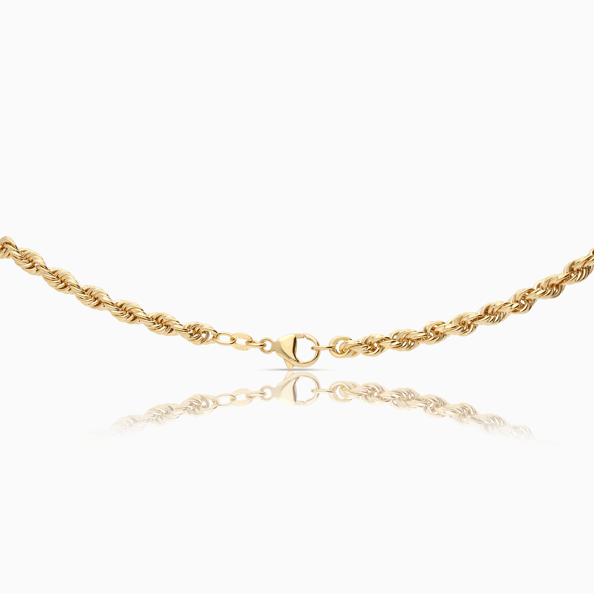 Rope necklace 53.0g 18K gold