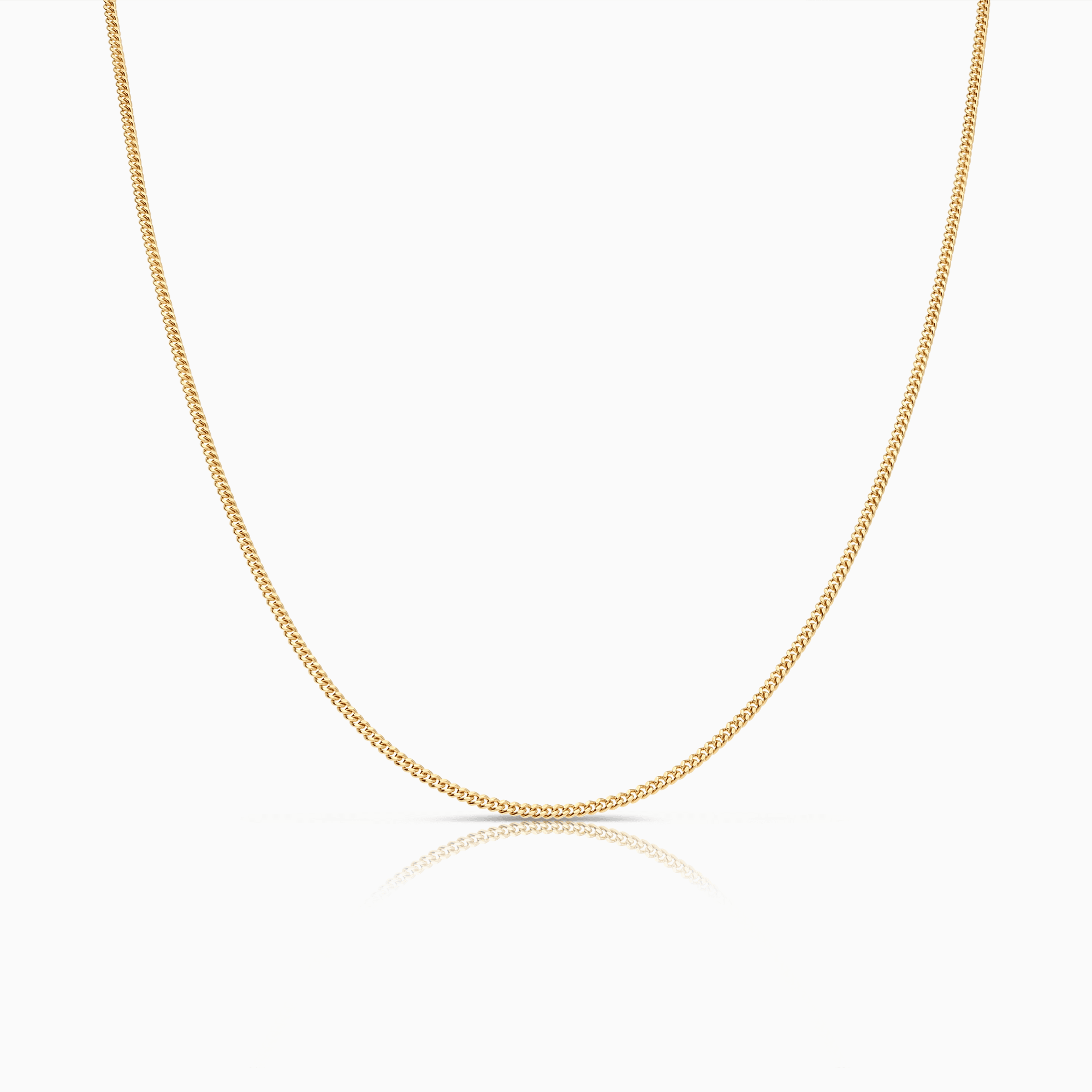 Curb chain 42cm 18K gold