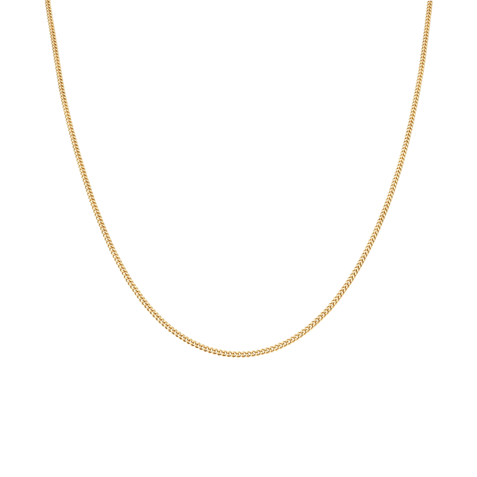 Curb chain 42cm 18K gold