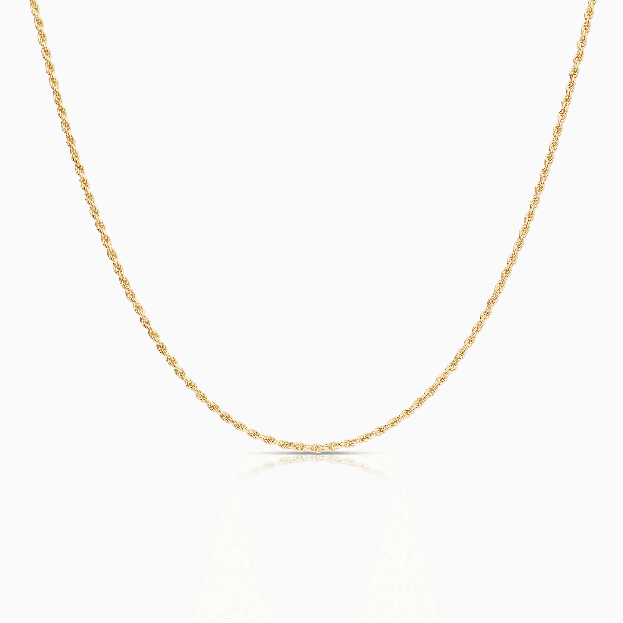 Rope chain 9.46g 18K gold