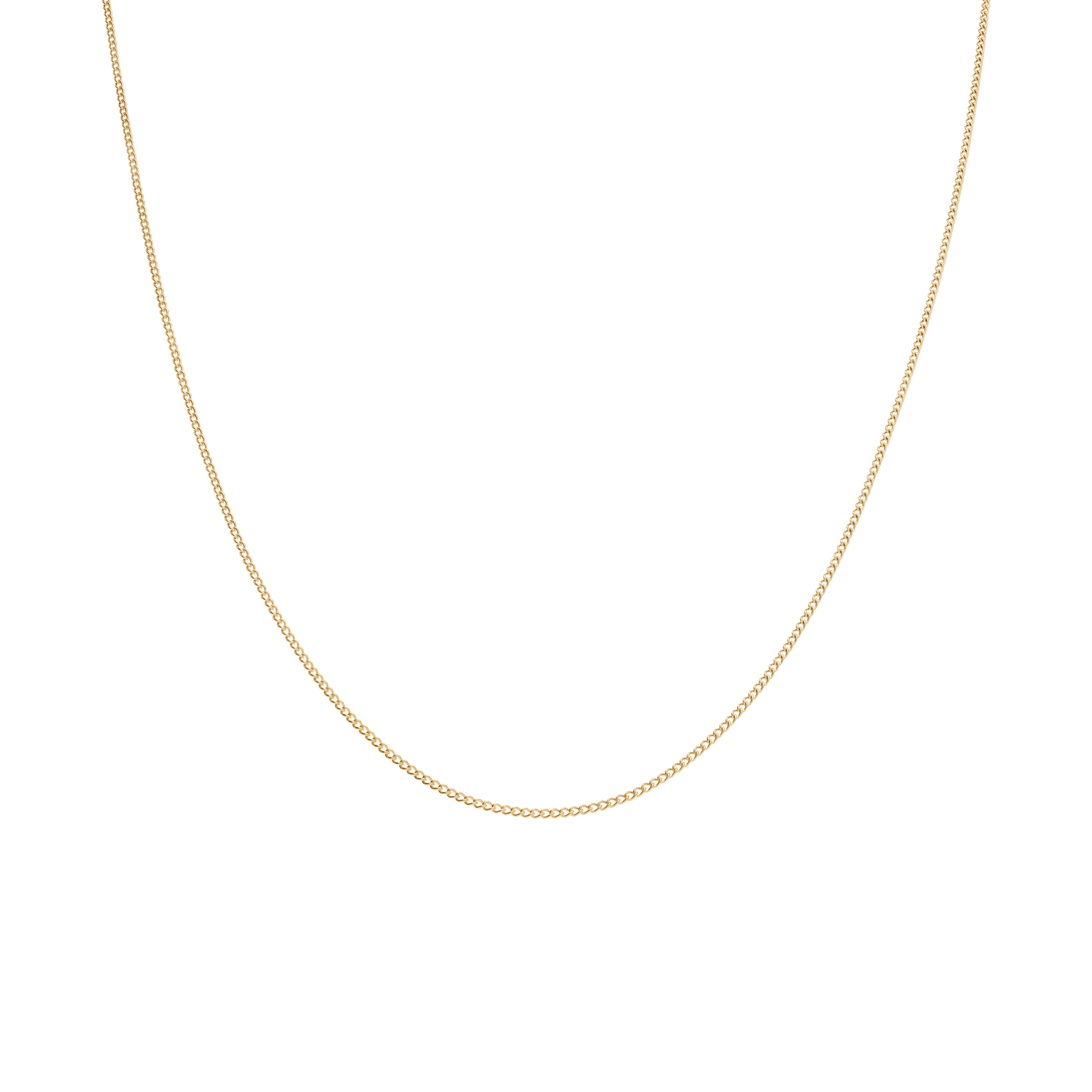 Pansarlänk 53cm 18K guld