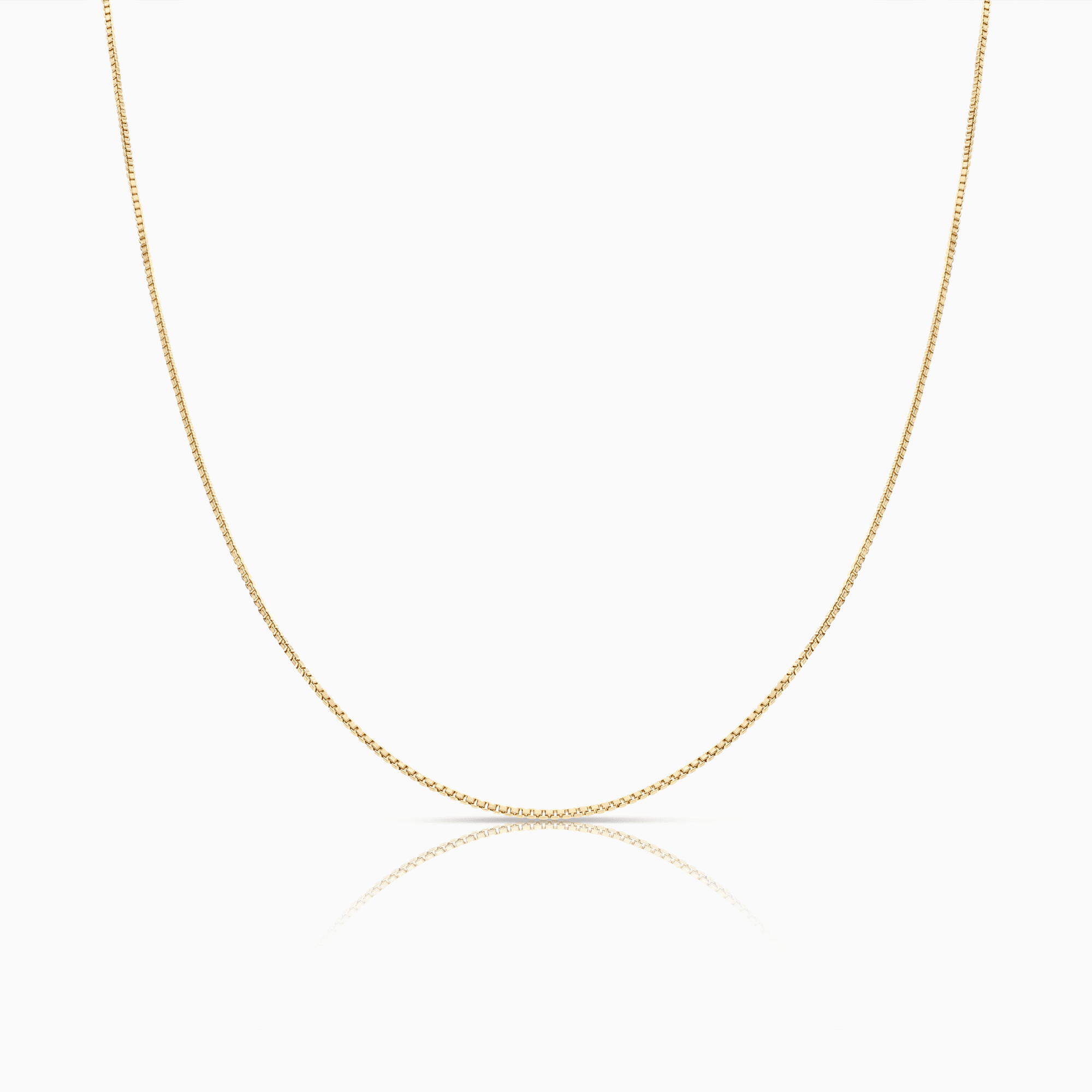 Box Chain 51cm 18K gold