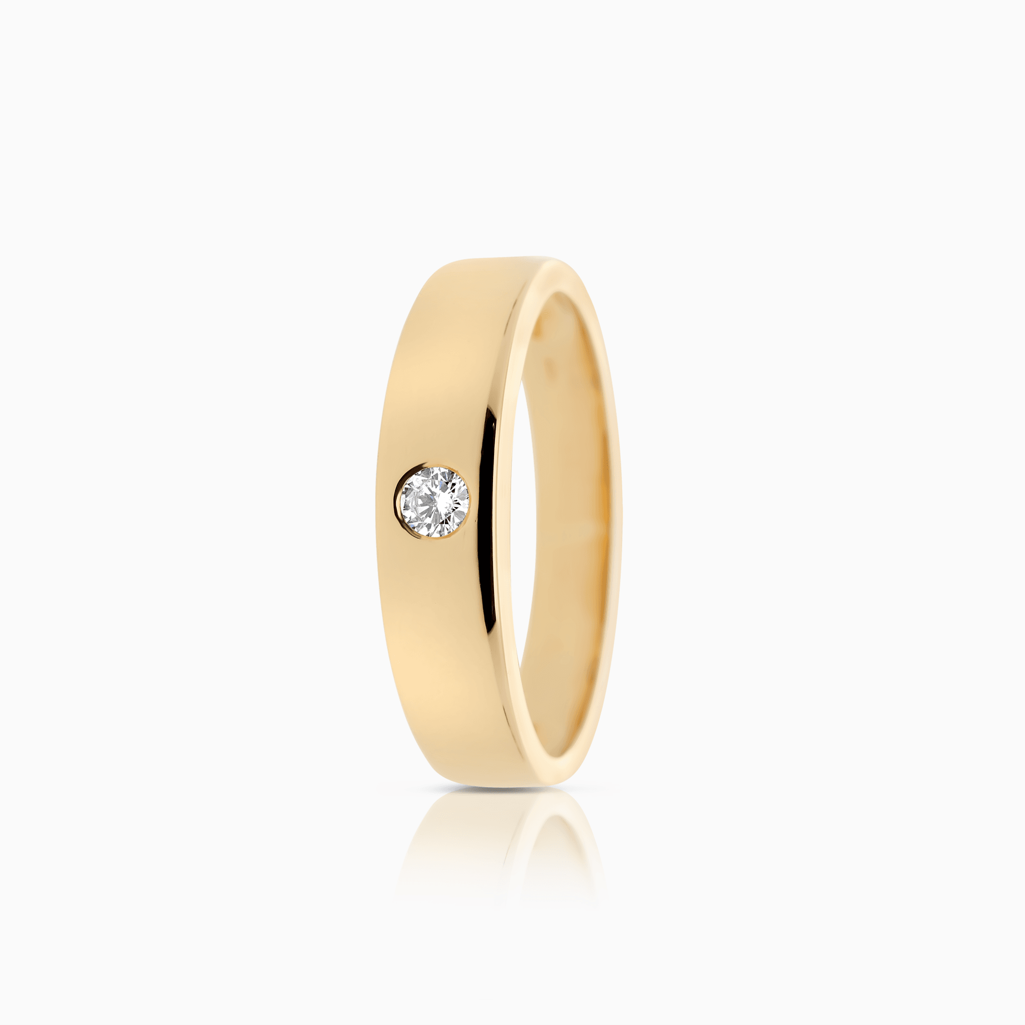 Diamond ring 4.35g 18K