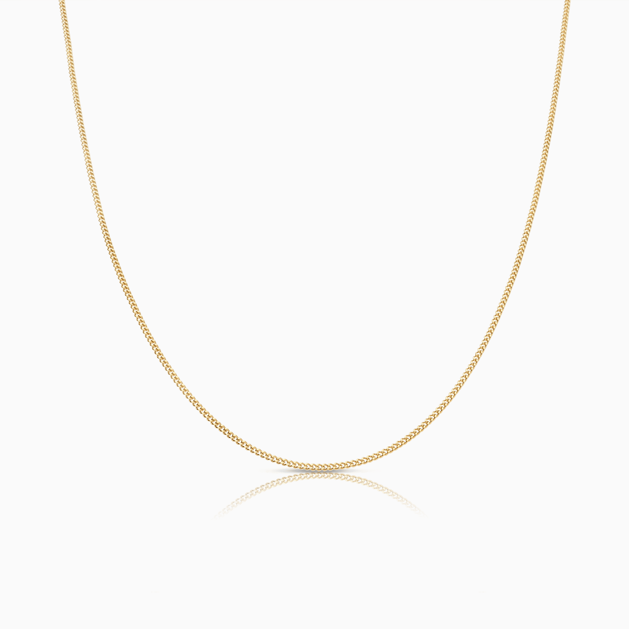 Curb chain 42.5cm 18K gold