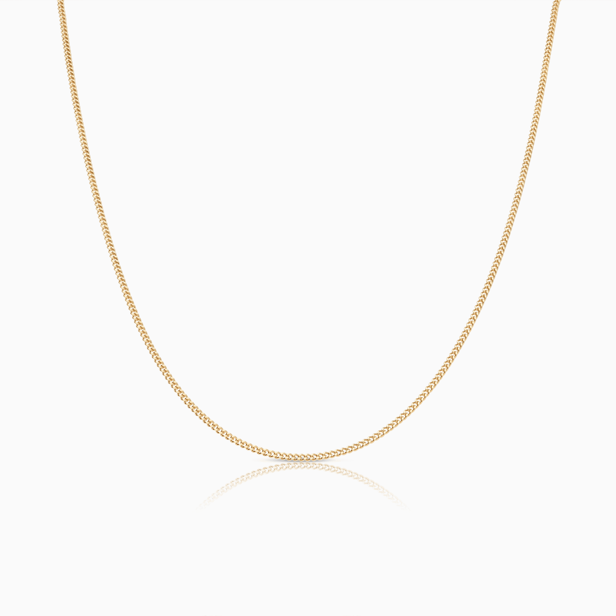 Pansarlänk 38,5cm 18K guld