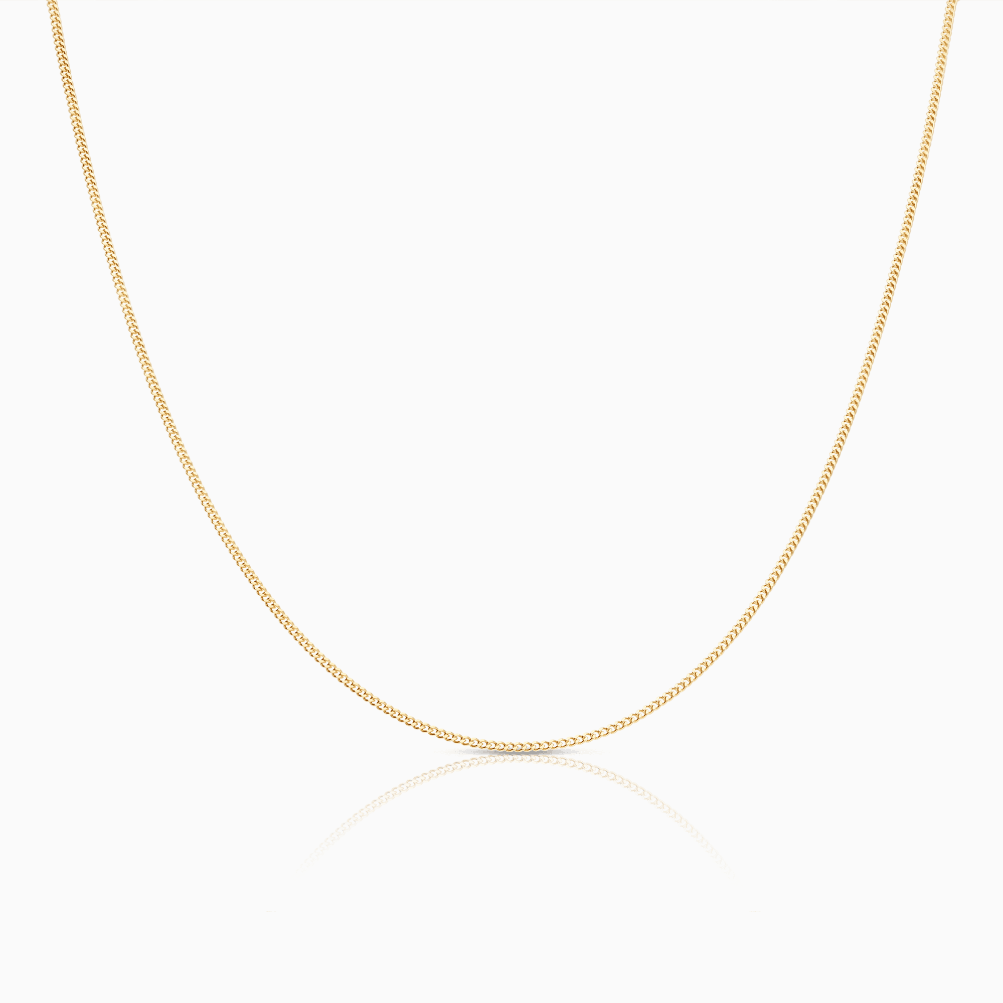 Pansarkedja 38,5cm 18K guld