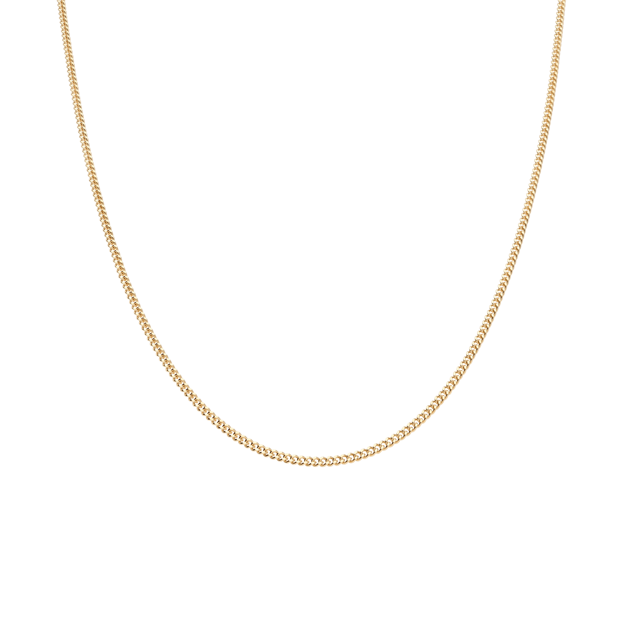 Pansarkedja 50cm 18K guld