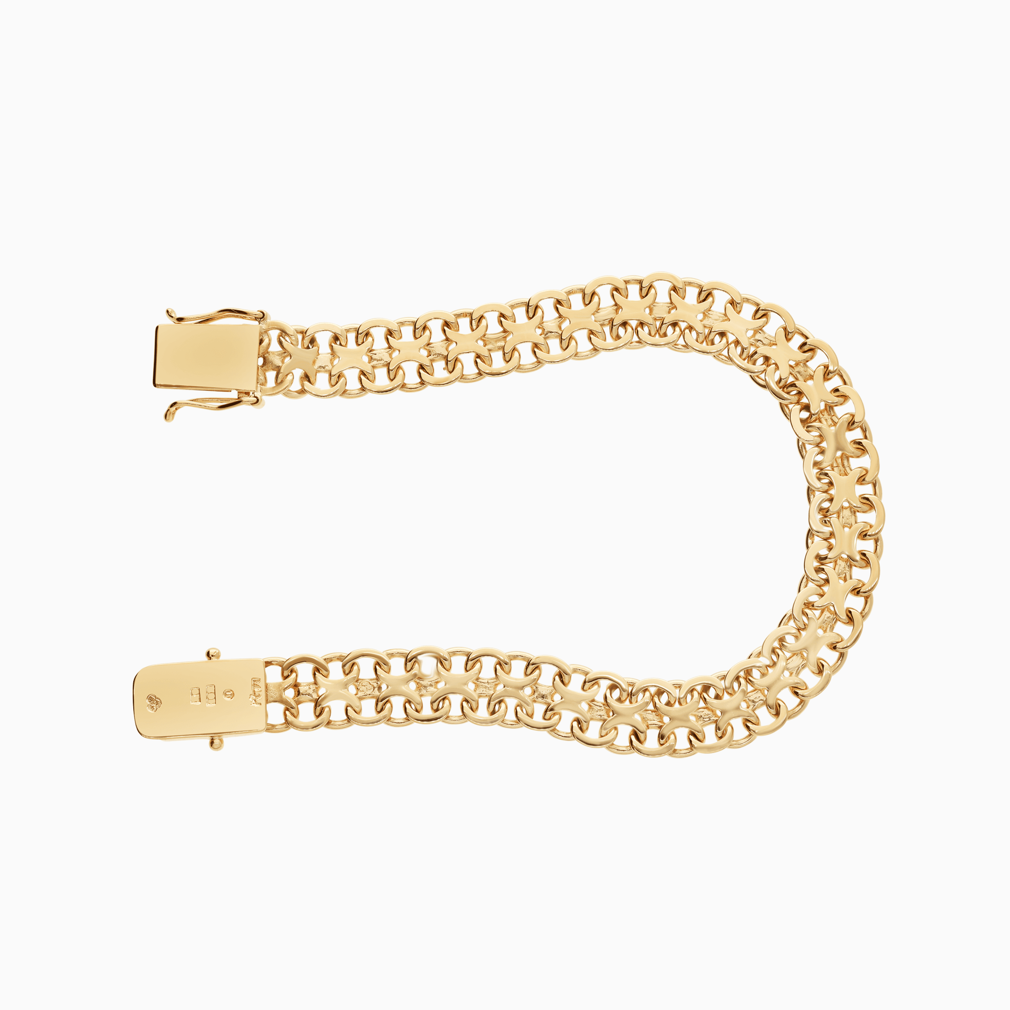 X-länk armband 22,40g 18K guld