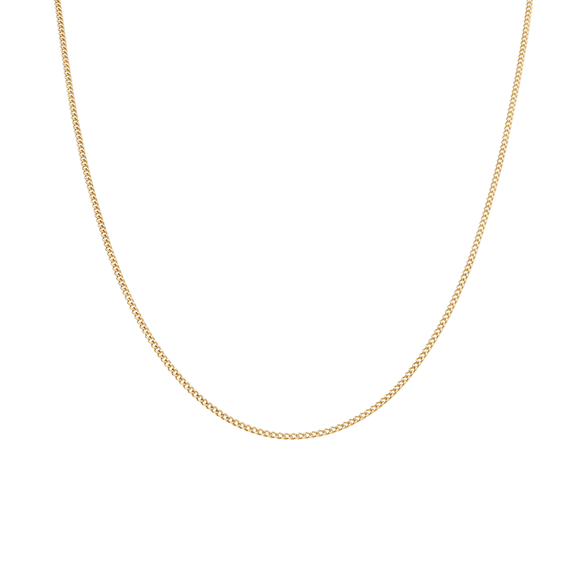Pansarlänk 47,5cm 18K guld