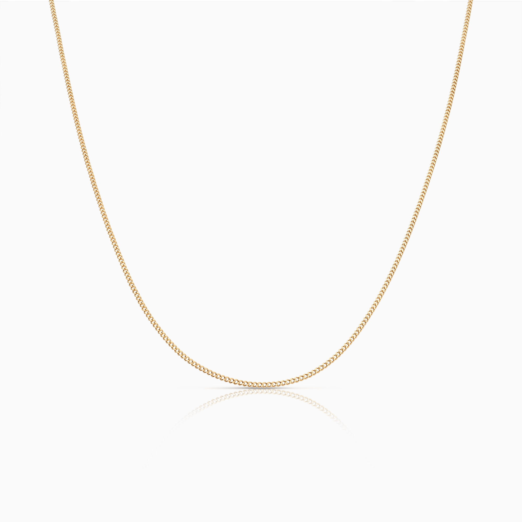 Pansarlänk 41,5cm 18K guld