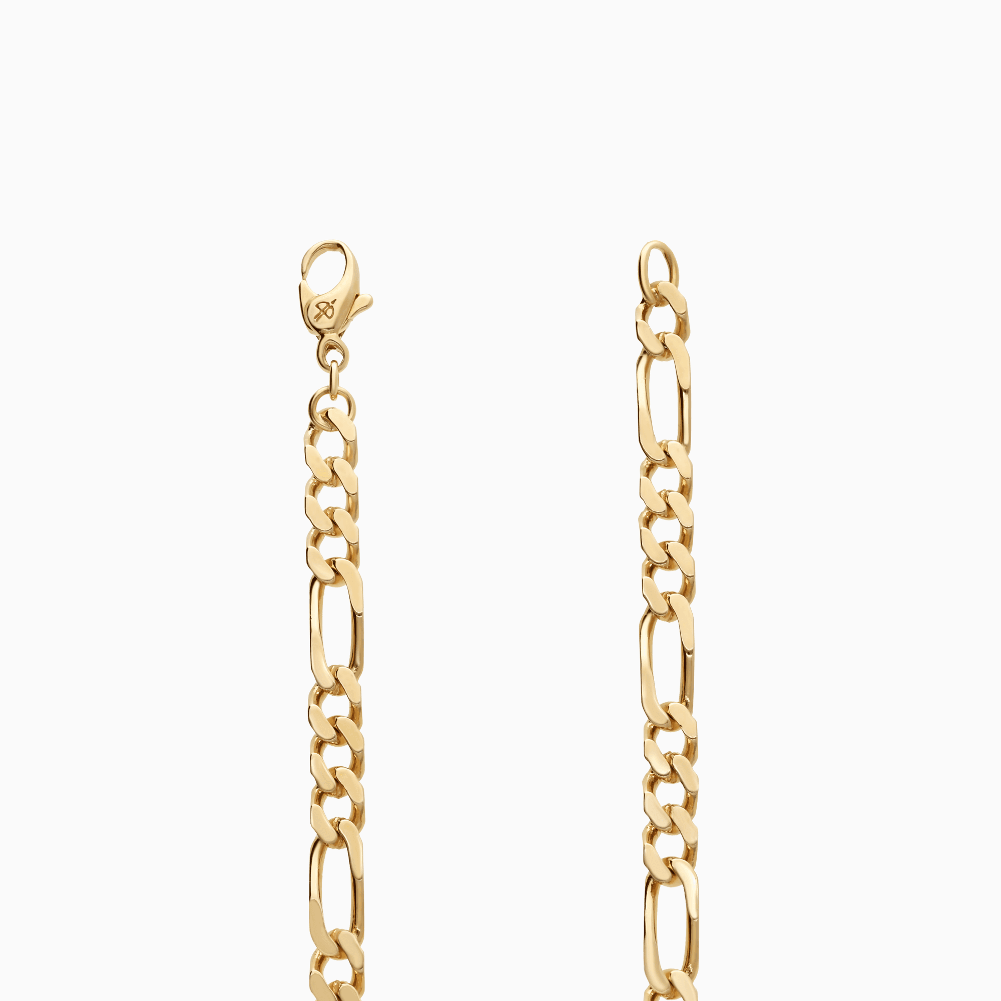 Figaro bracelet 14.32g 18K gold