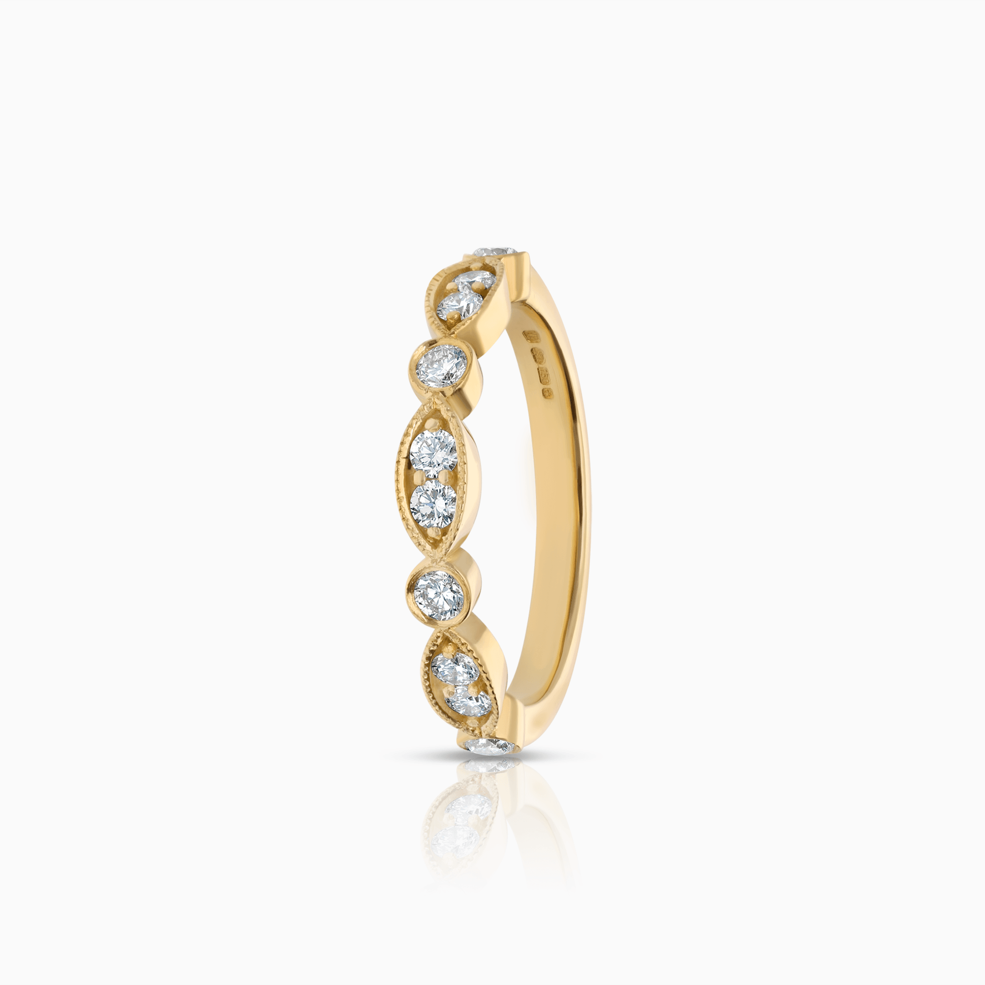 Eternity Ring 0.45ct 18K yellow gold