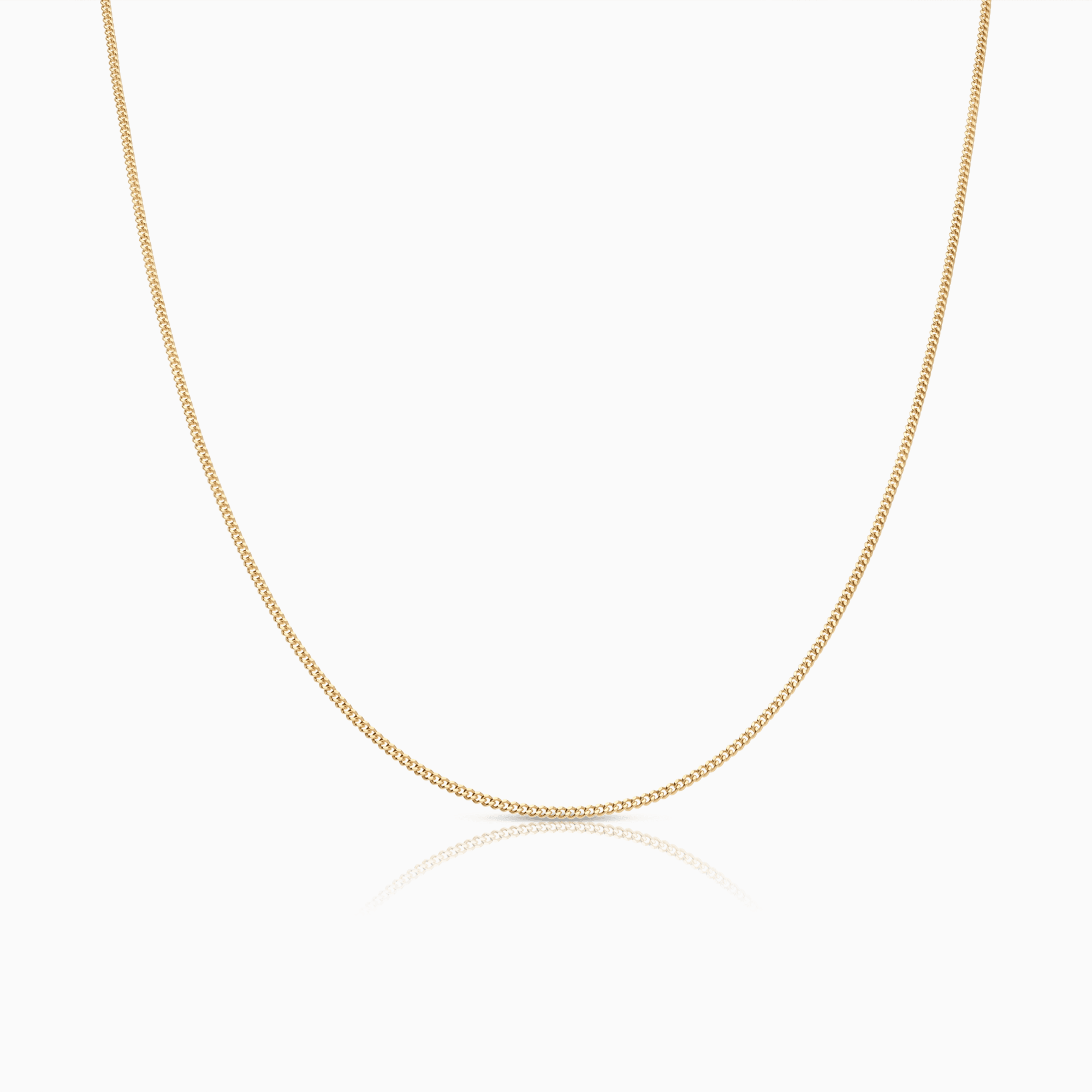 Pansarkedja 38,5cm 18K guld