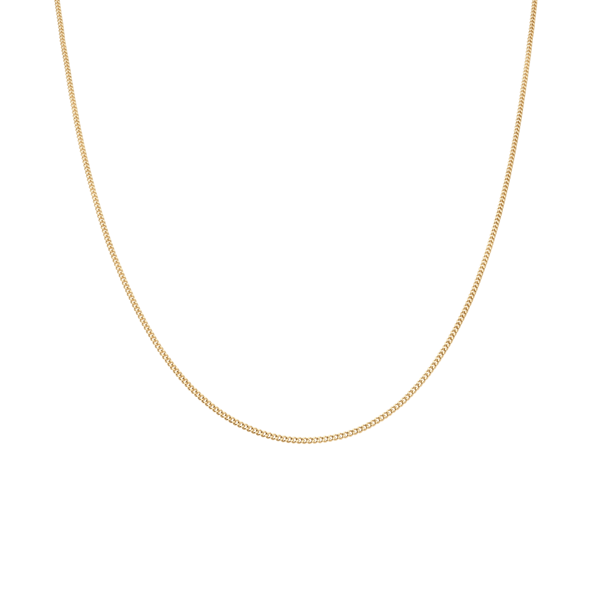 Pansarkedja 38,5cm 18K guld