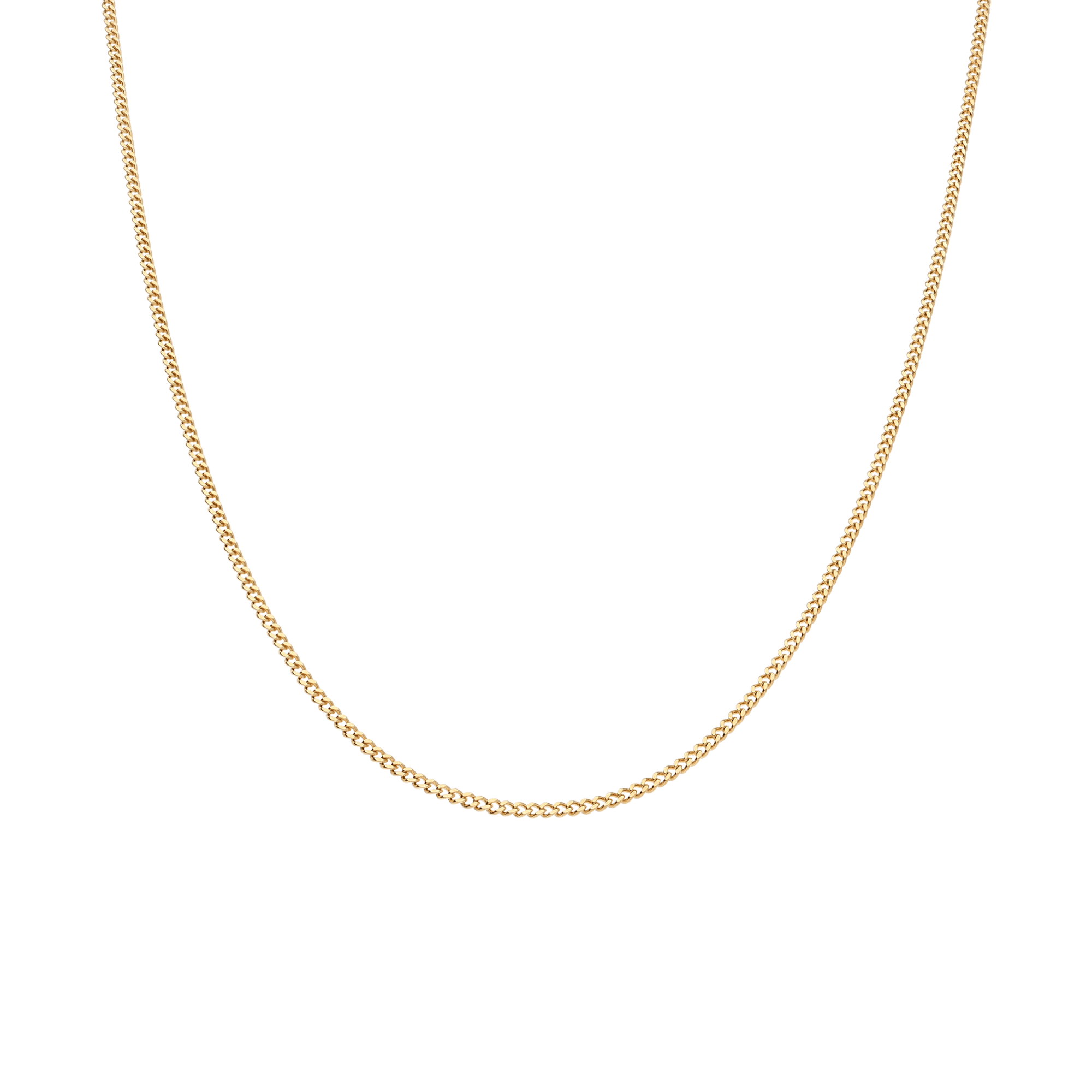 Pansarkedja 50cm 18K guld