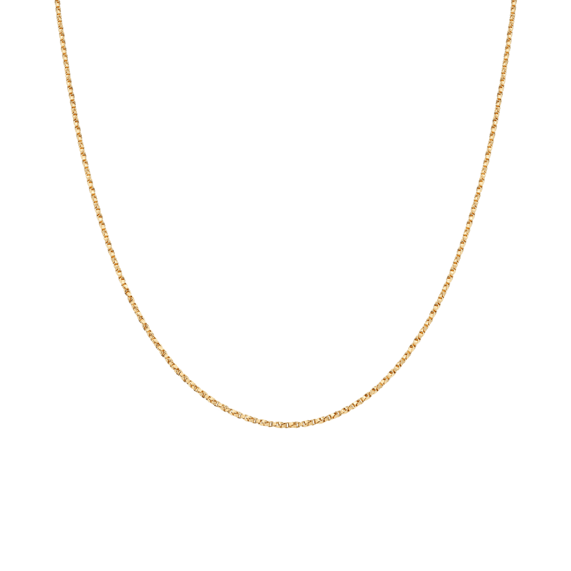 Venezia-kjede 40cm 14K gull