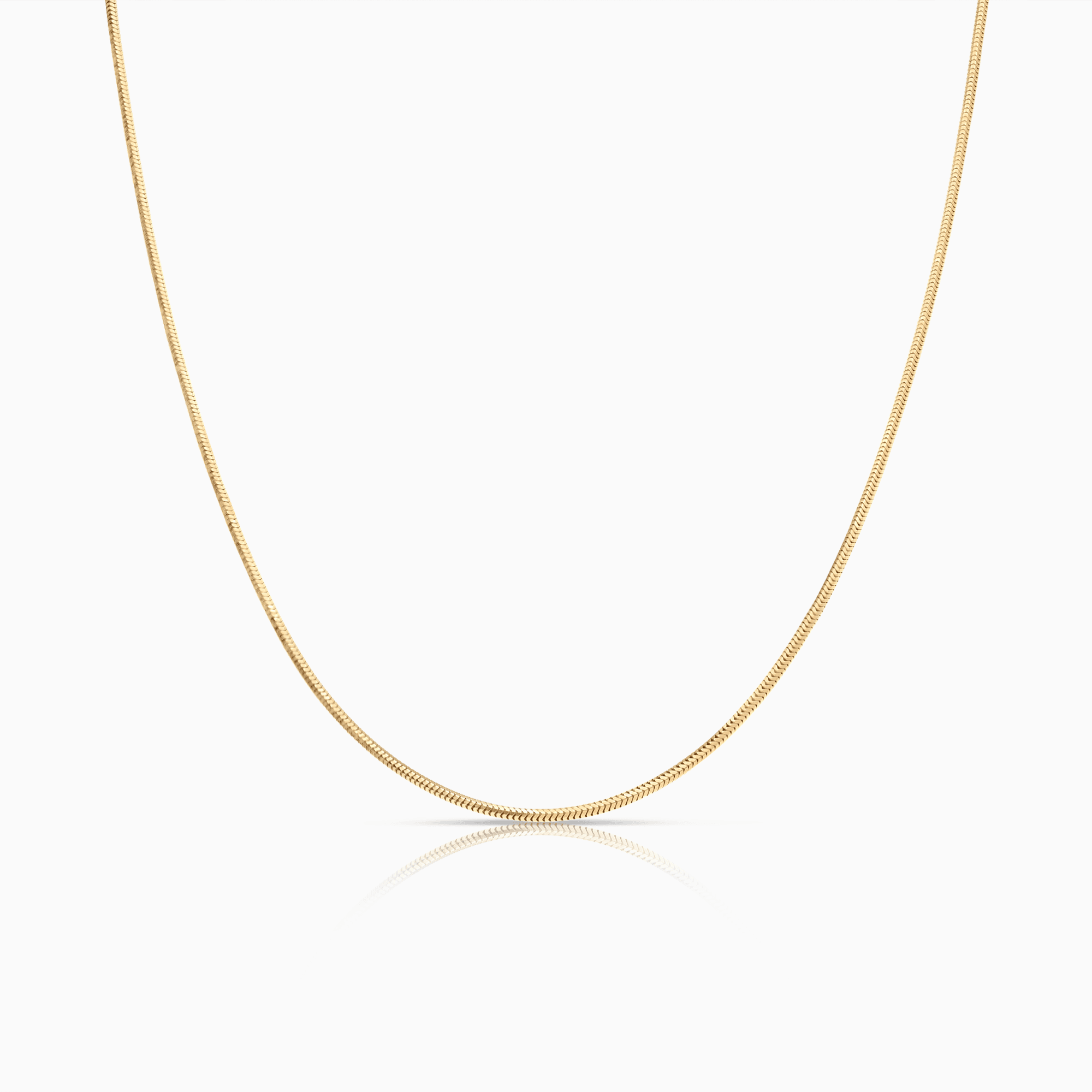 Snake chain 44cm 14K gold