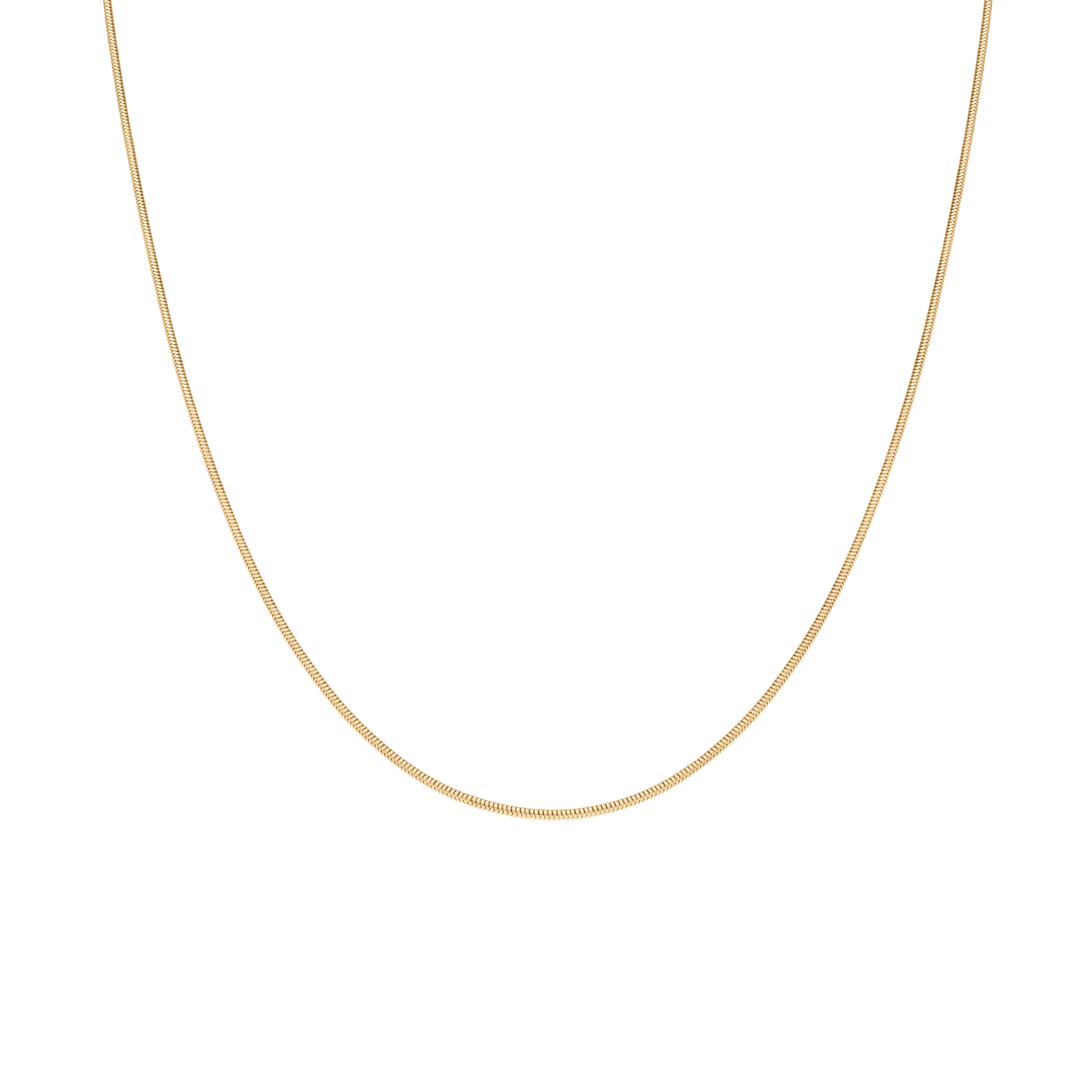 Ormlänk 43cm 18K guld